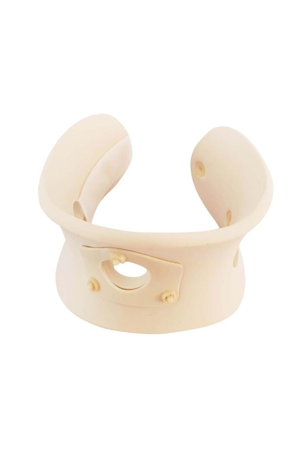 Little Doctor Colar Cervical Marimea M Cu Orificiu Traheal, Circumferinta Gat 35 - 45 Cm - One Size