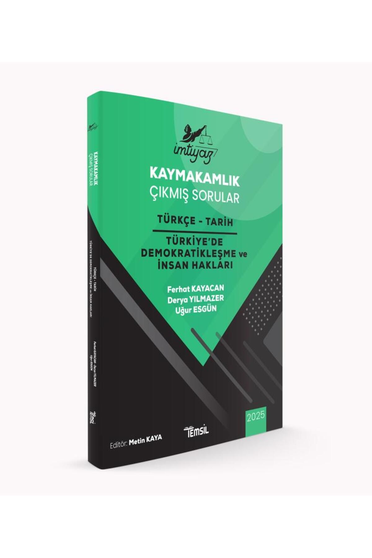 Temsil Kitap İMTİYAZ Kaymakamlık Çıkmış Sorular Türkçe - Tarih - Türkiye'de Demokratikleşme ve İnsan Hakları