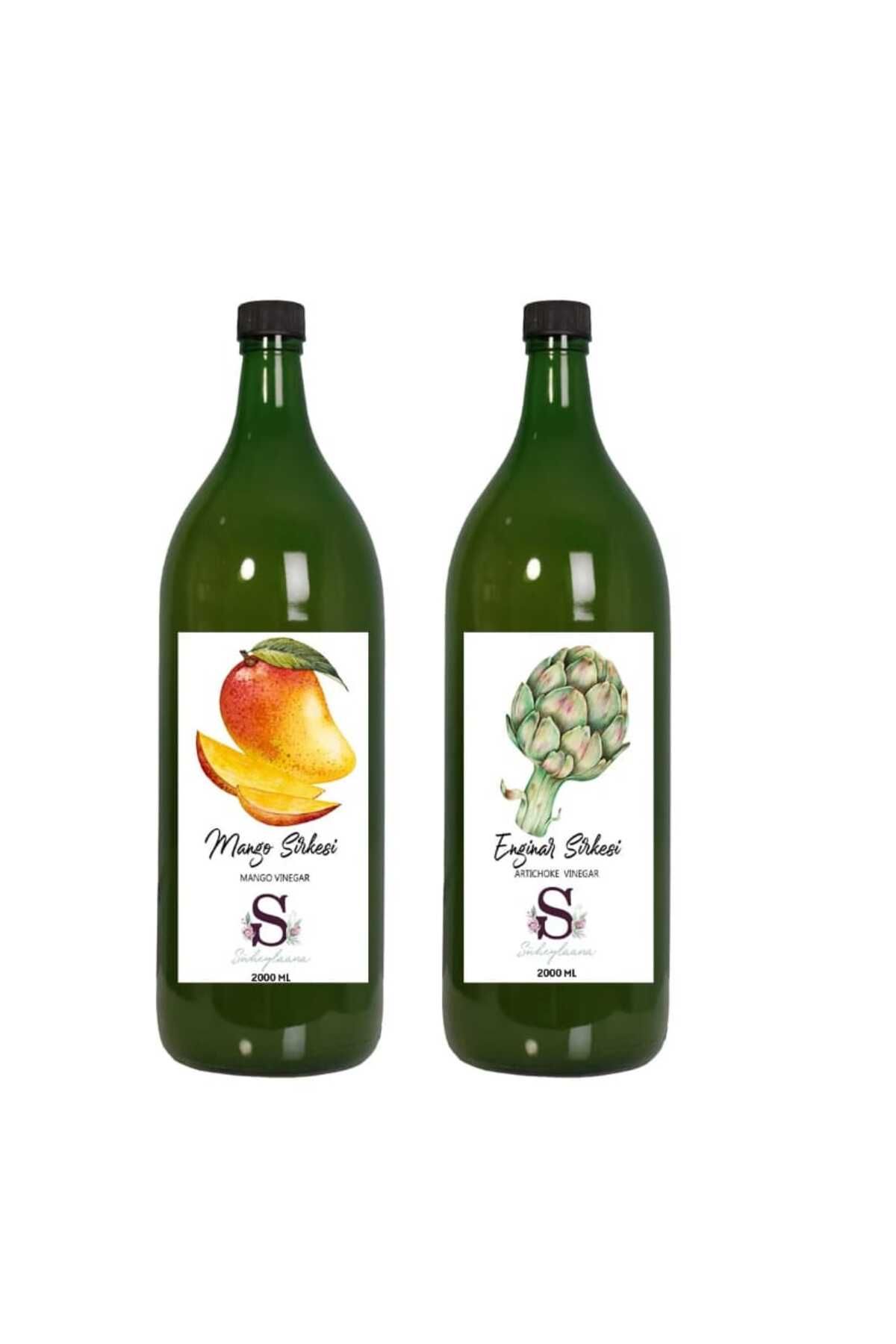 Süheylaana Doğal Mango Sirkesi 2000 Ml - Doğal Enginar Sirkesi 2000 Ml