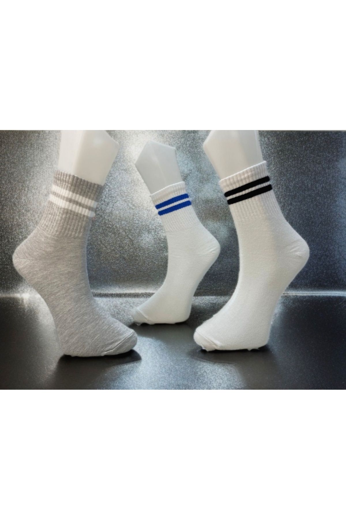 LAV SOCKS 3'lü Erkek Kolej çorap