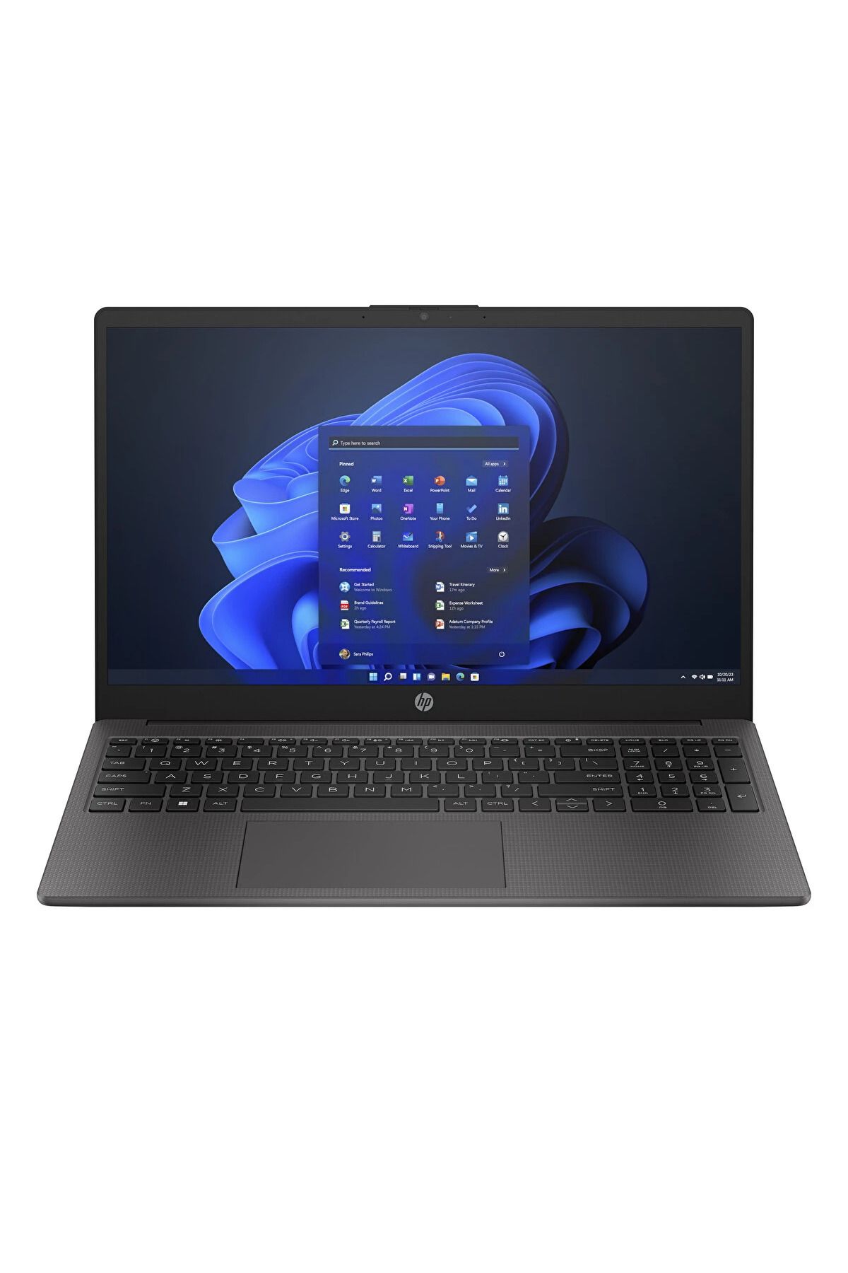 HP 250 G10 I5-1334u 16gb Ram 256gb Ssd 15.6'' Fhd W11h Uma Siyah Notebook B2nc9es01