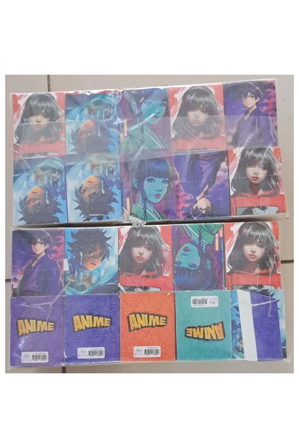Lilamor Not Deftri Mini Havuz Anime 4X5Cm 120 Sayfa (200 Lü Paket)