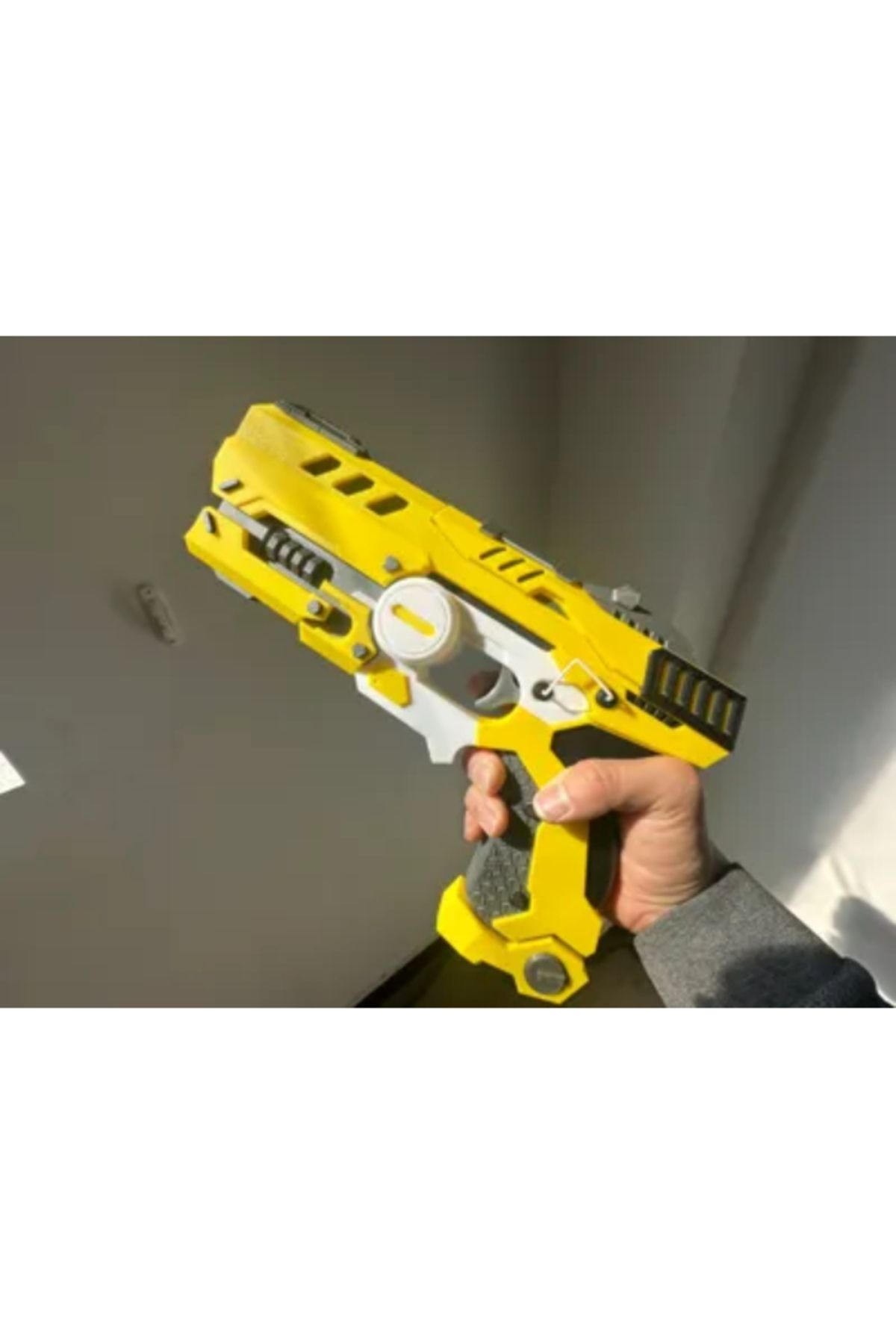 3d model s-Cyberpunk Style Heavy Toy Gun – Decorative Model 4