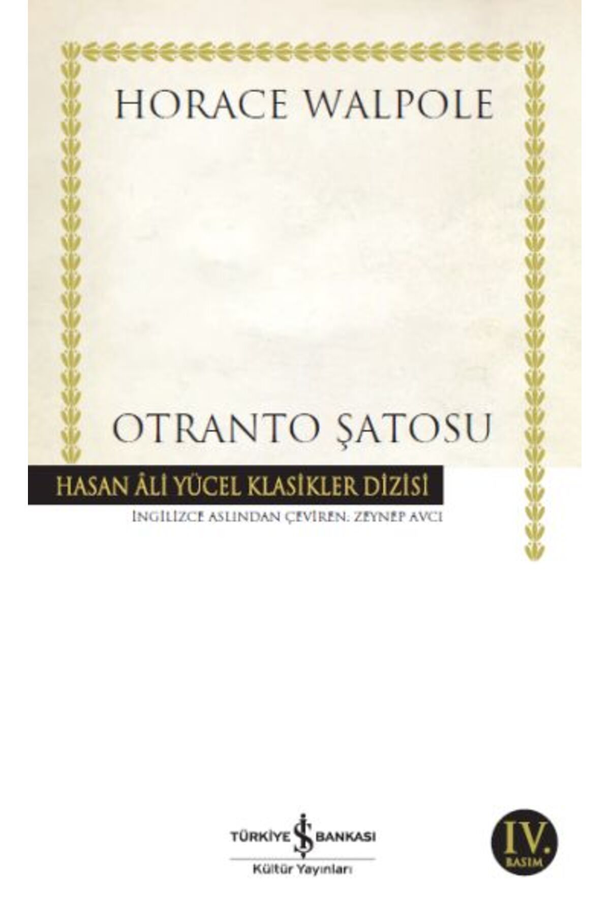 Destek Yayınları Otranto Şatosu Hasan Ali Yücel Klasikleri