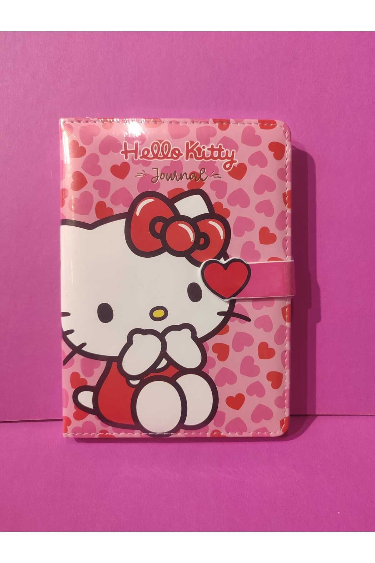 Bruno Visconti Vj Hello Kitty Ve Arkşvegan Not Defteri Deri Mıknatıslı Günlük 13X18Cm Cm 525-2028