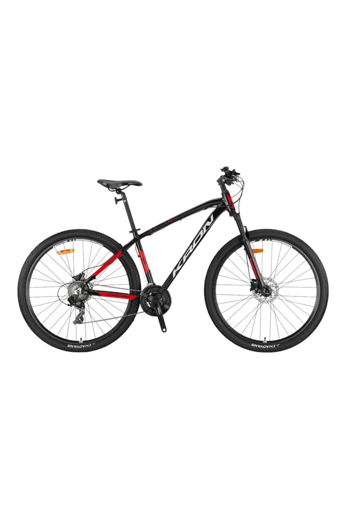 Kron XC 100 - 26" MTB - 14' - 21 Vites - H.DISC - Siyah-Gri/Kırmızı #KRN25-087