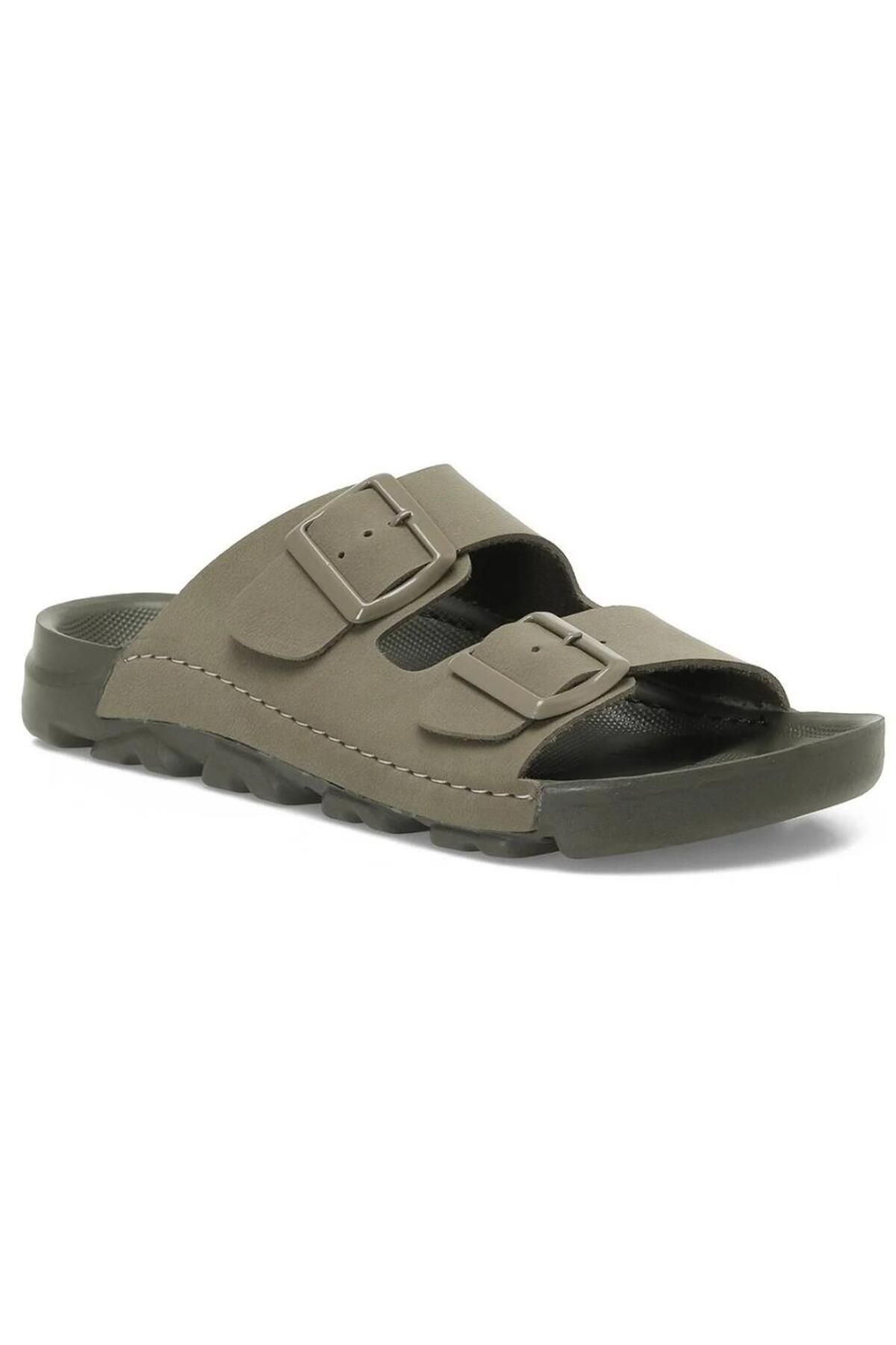 Polaris 403291 36/40 Unisex Çift Bant Tokalı Günlük Terlik