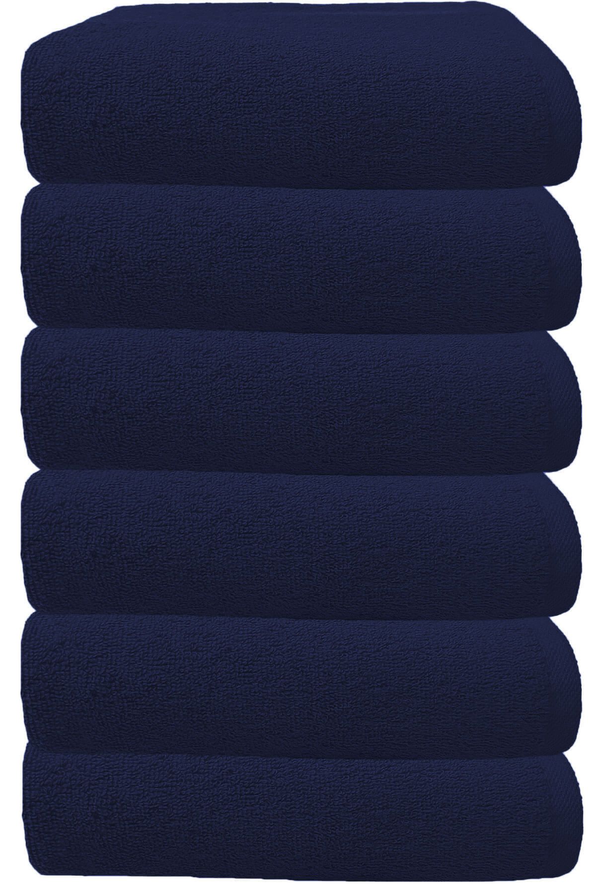Mira Home 6’lı Premium %100 Pamuklu Kuaför & Berber Saç Havlusu 50X90 Cm