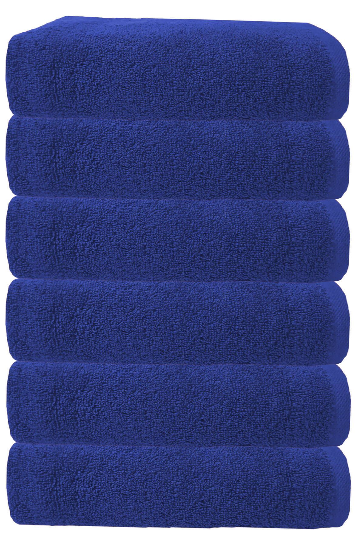 Mira Home 6’lı Premium %100 Pamuklu Kuaför & Berber Saç Havlusu 50X90 Cm