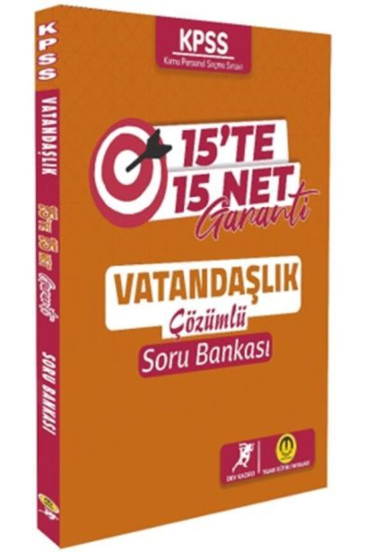 Destek Yayınları Tasarı Yayınları KPSS Vatandaşlık 15 te 15 Net Garanti Soru Bankası
