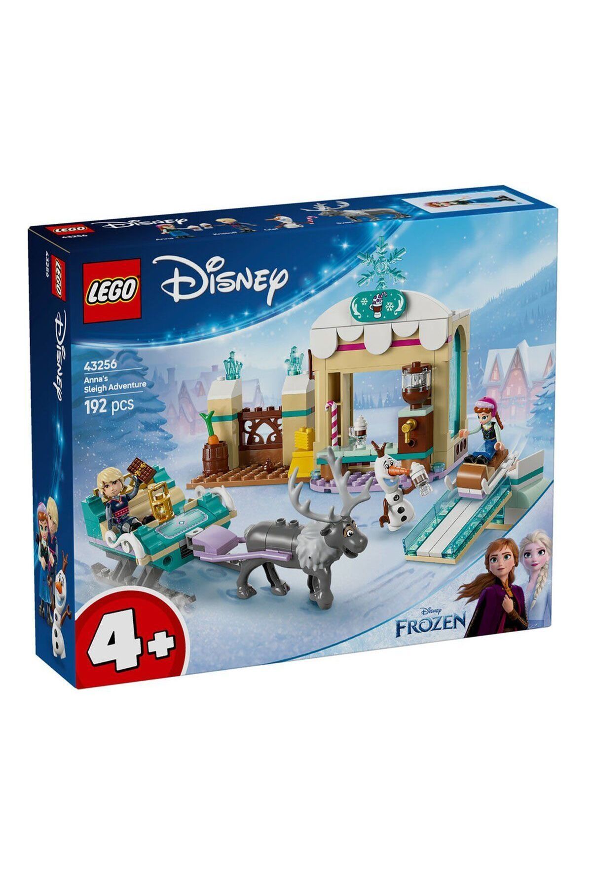 Easy Tedarik 43256 Lego Disney Prensesi Anna Kızak Macerası 192 parça +4 yaş