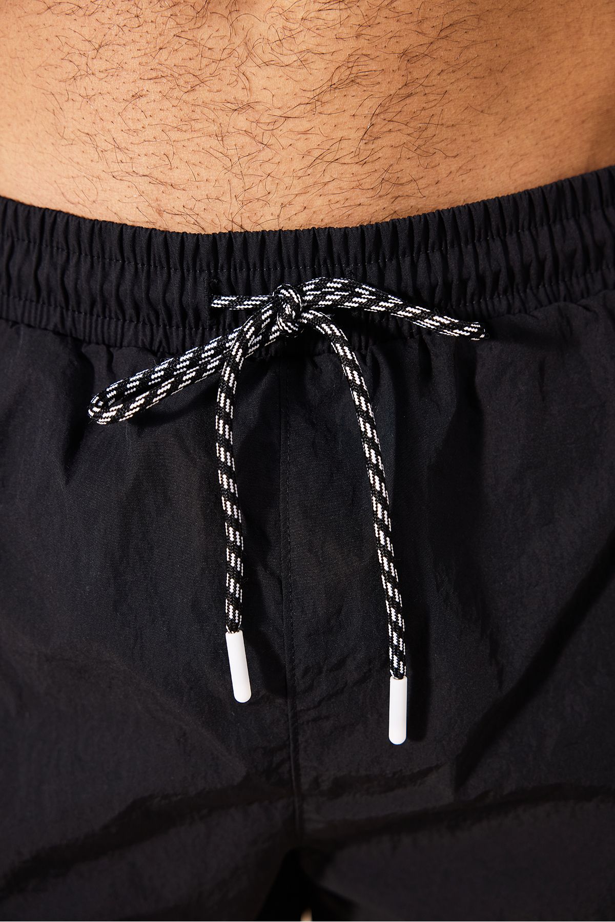 Penti-Pantaloni scurți de baie negri pentru bărbați 5