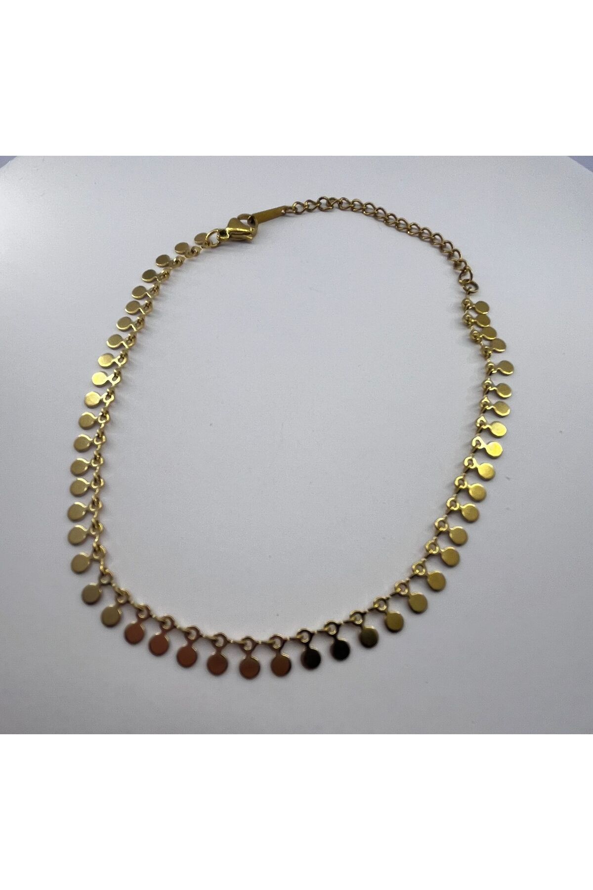 stainles steel Çelik Gold Pul Halhal