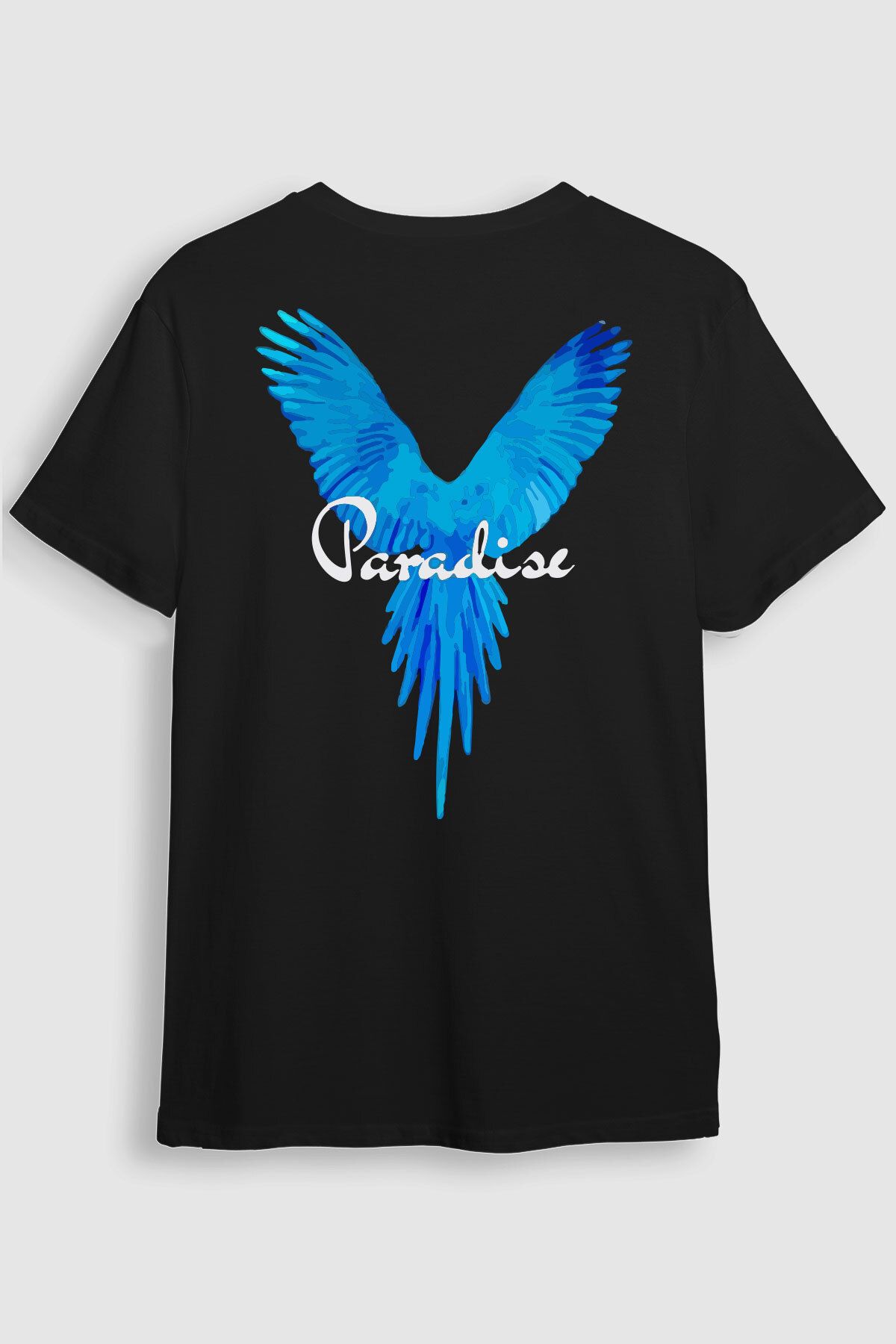 beloved.co paradise ve kanatlar baskılı t-shirt