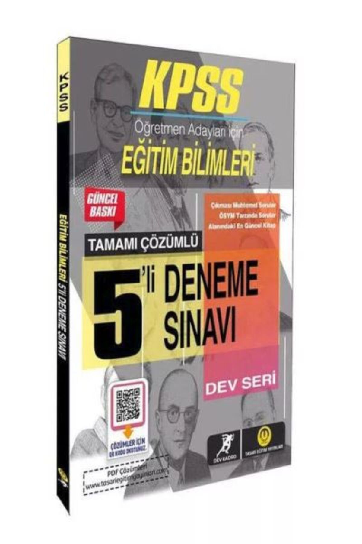 Destek Yayınları Tasarı 2024 KPSS Dev Kadro - Eğitim Bilimleri 5 Deneme