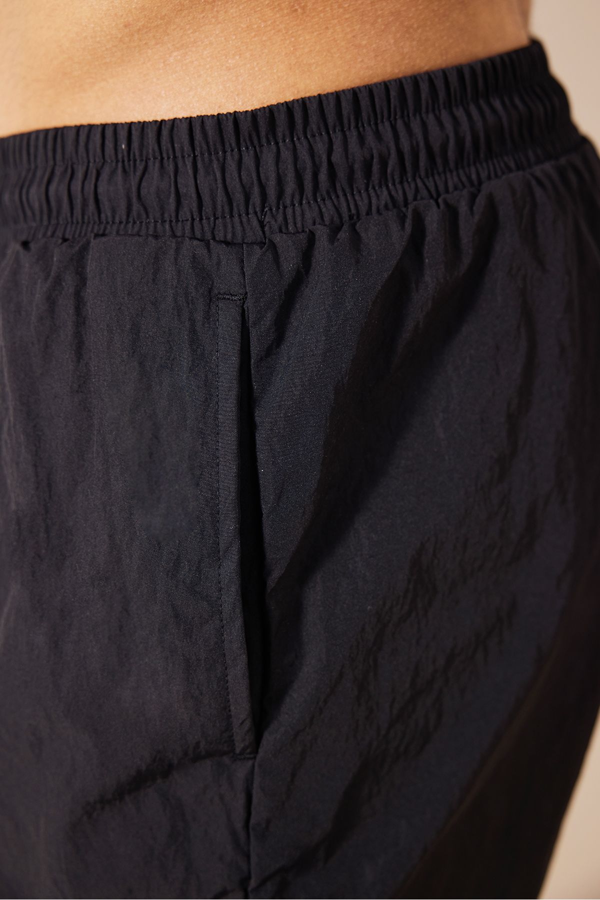 Penti-Pantaloni scurți de baie negri pentru bărbați 6