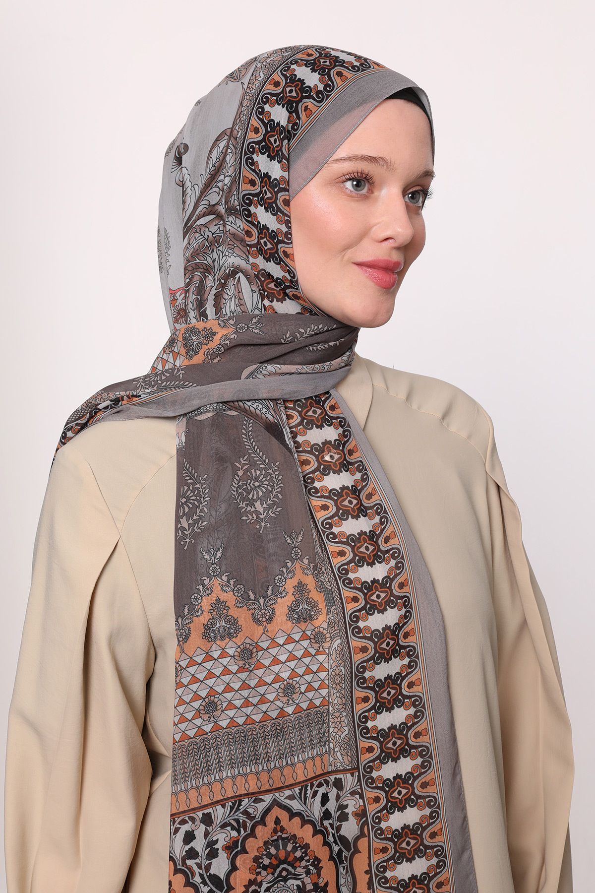LuvenSara İpek Şifon Şal
