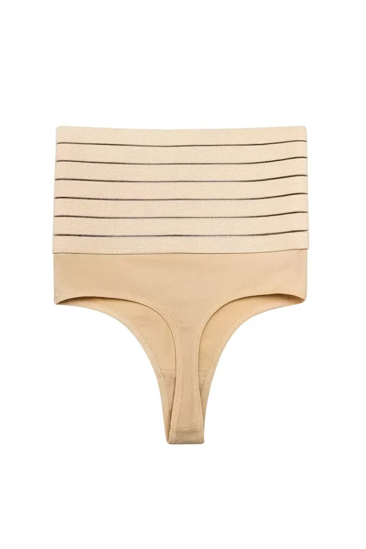 MİSTİRİK Flerna Model Yüksek Sıkılaştırıcı Ve Toparlayıcı String Külot Korse Ten Renk02 görsel 4