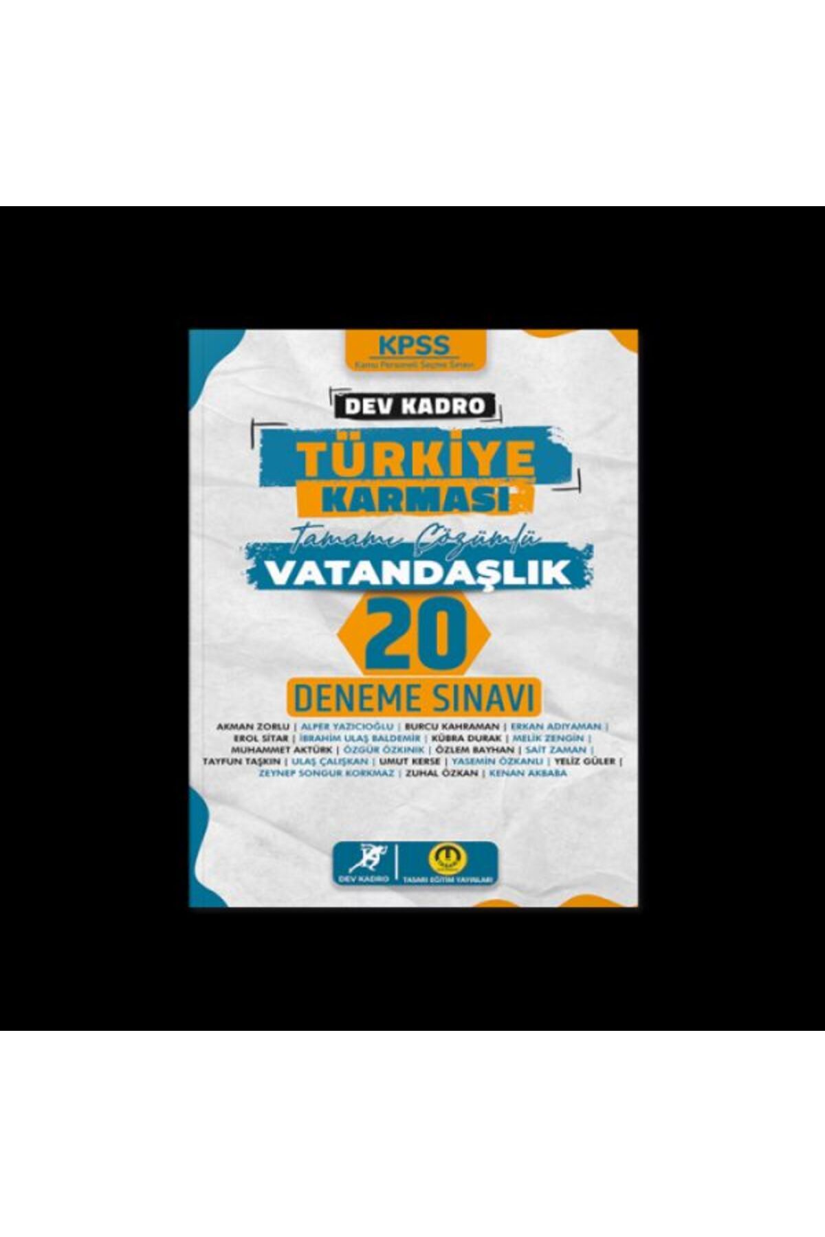 Destek Yayınları Dev kadro Vatandaşlık 20 Deneme Sınavı