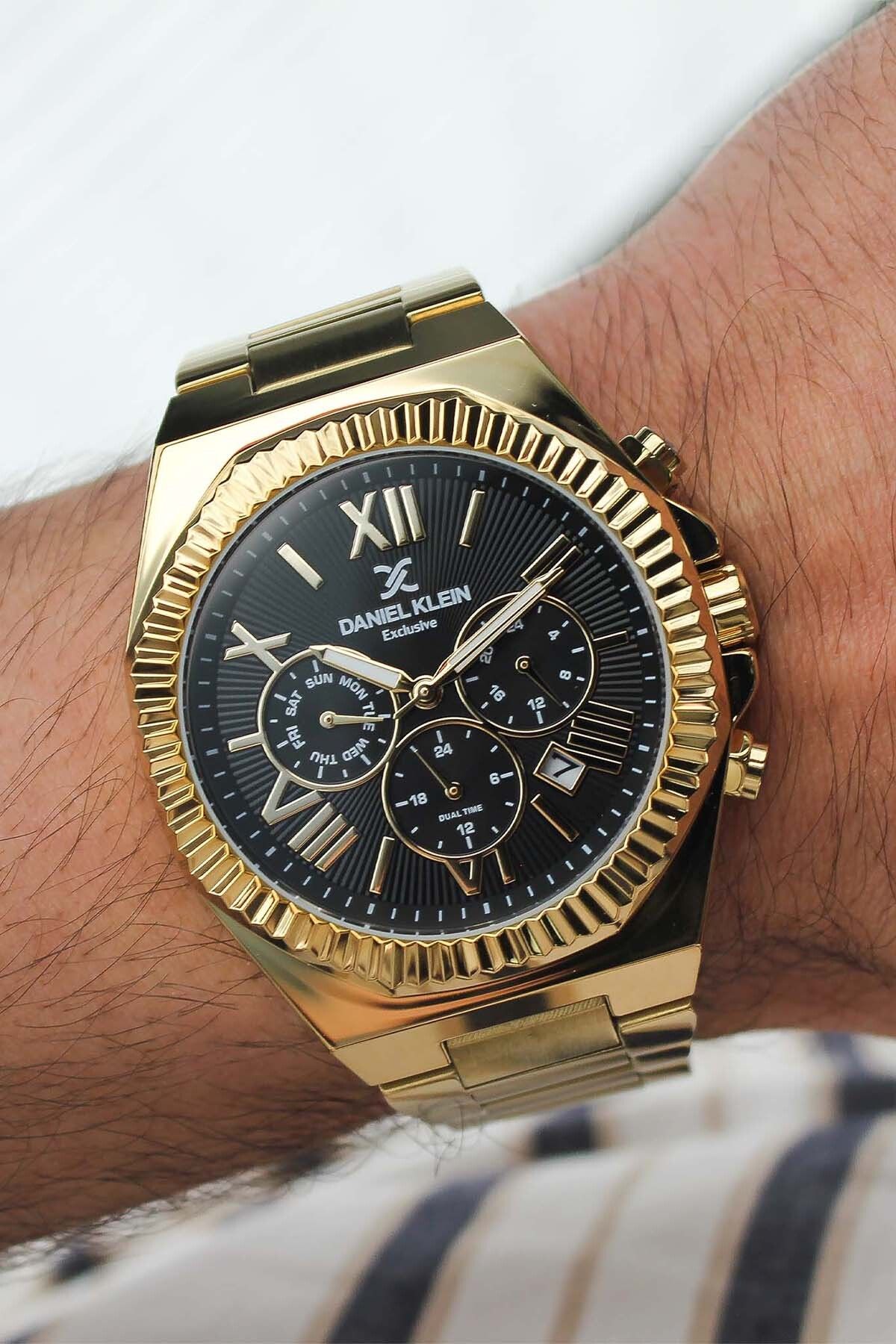 Daniel Klein DK356557 Çelik Kordonlu Erkek Kol Saati
