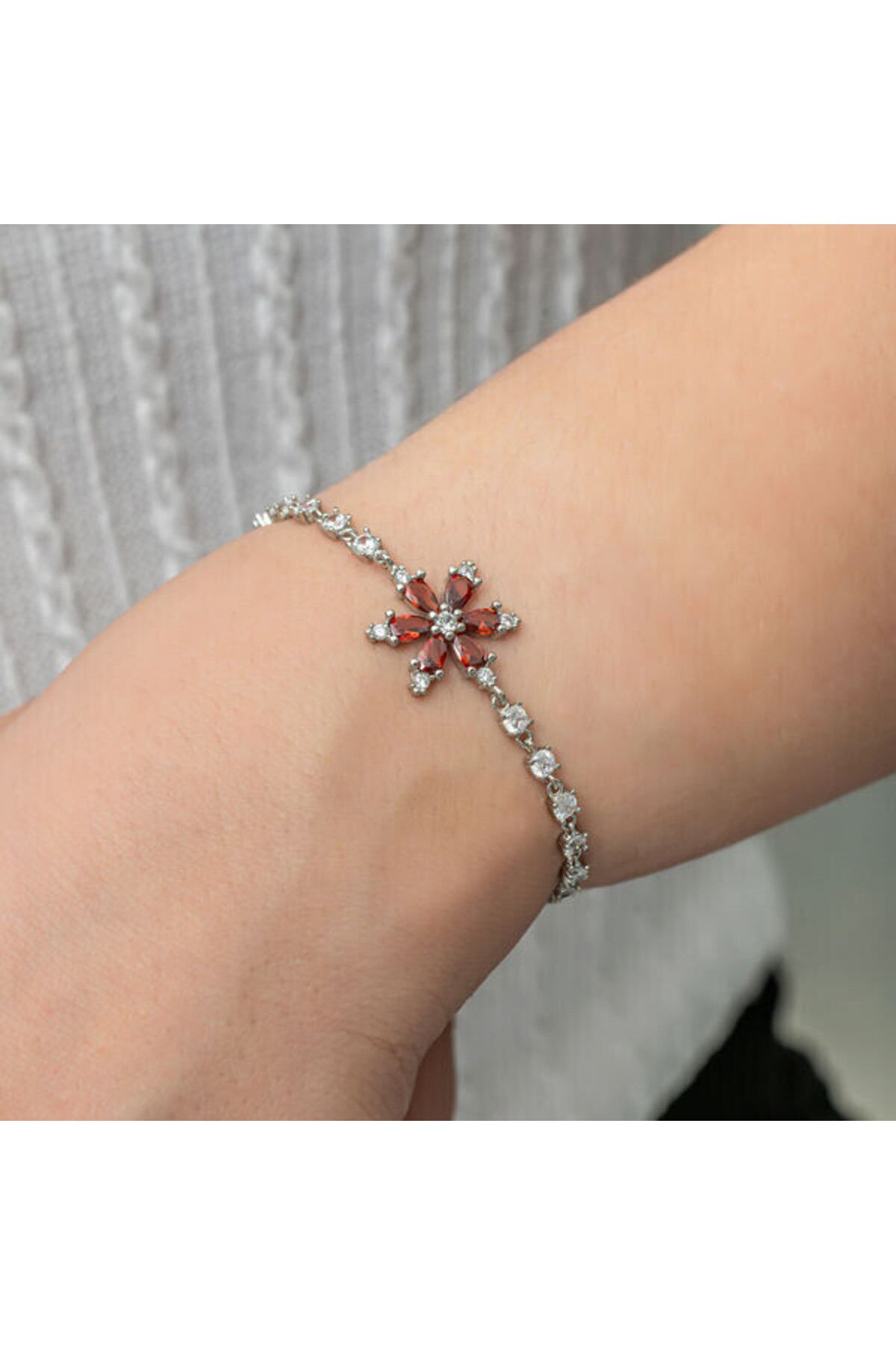 shop Lotus Çiçegi 925 Ayar Gümüş Bileklik