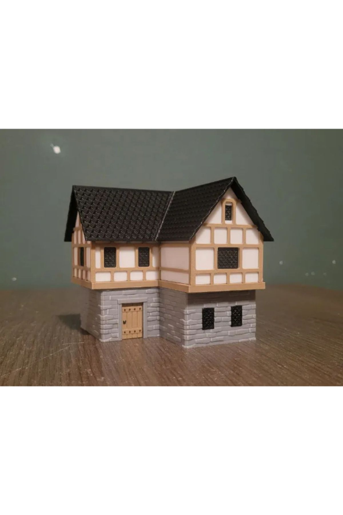 3d model s Orta Çağ Ev Modeli – Diorama ve Masaüstü Oyunlara Uygun