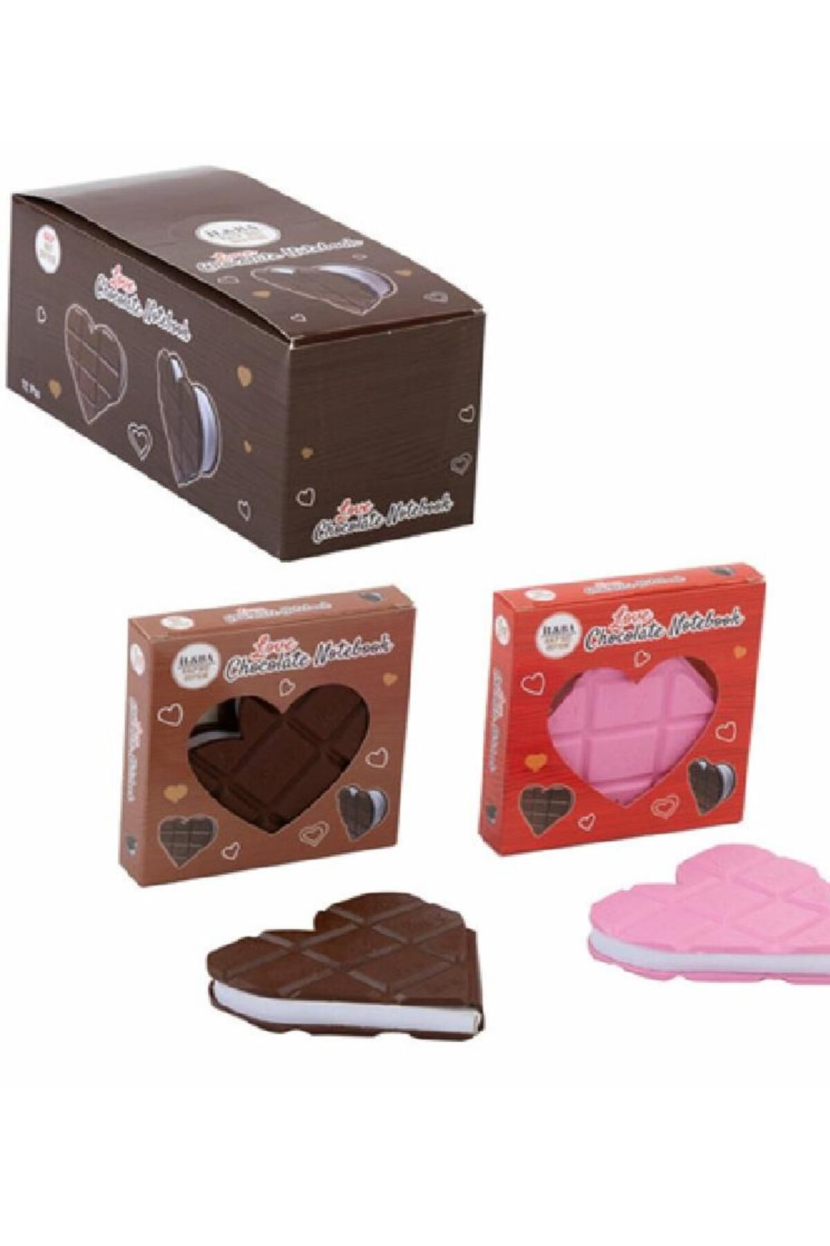 Muhtelif İl&Ba Defter Not Çikolata Love KLP-01