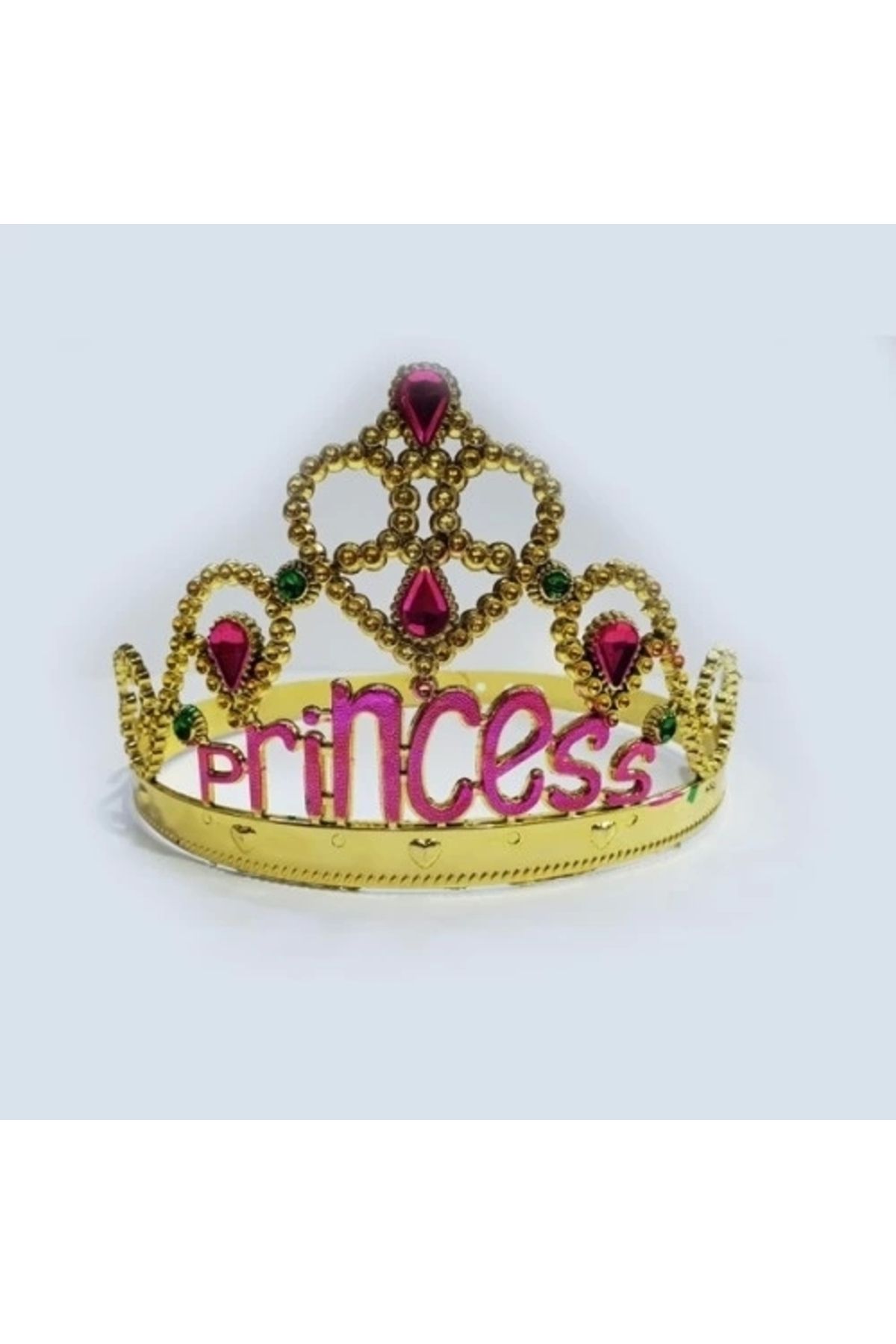 PRATİKOBA Princess Taç Gold Renk
