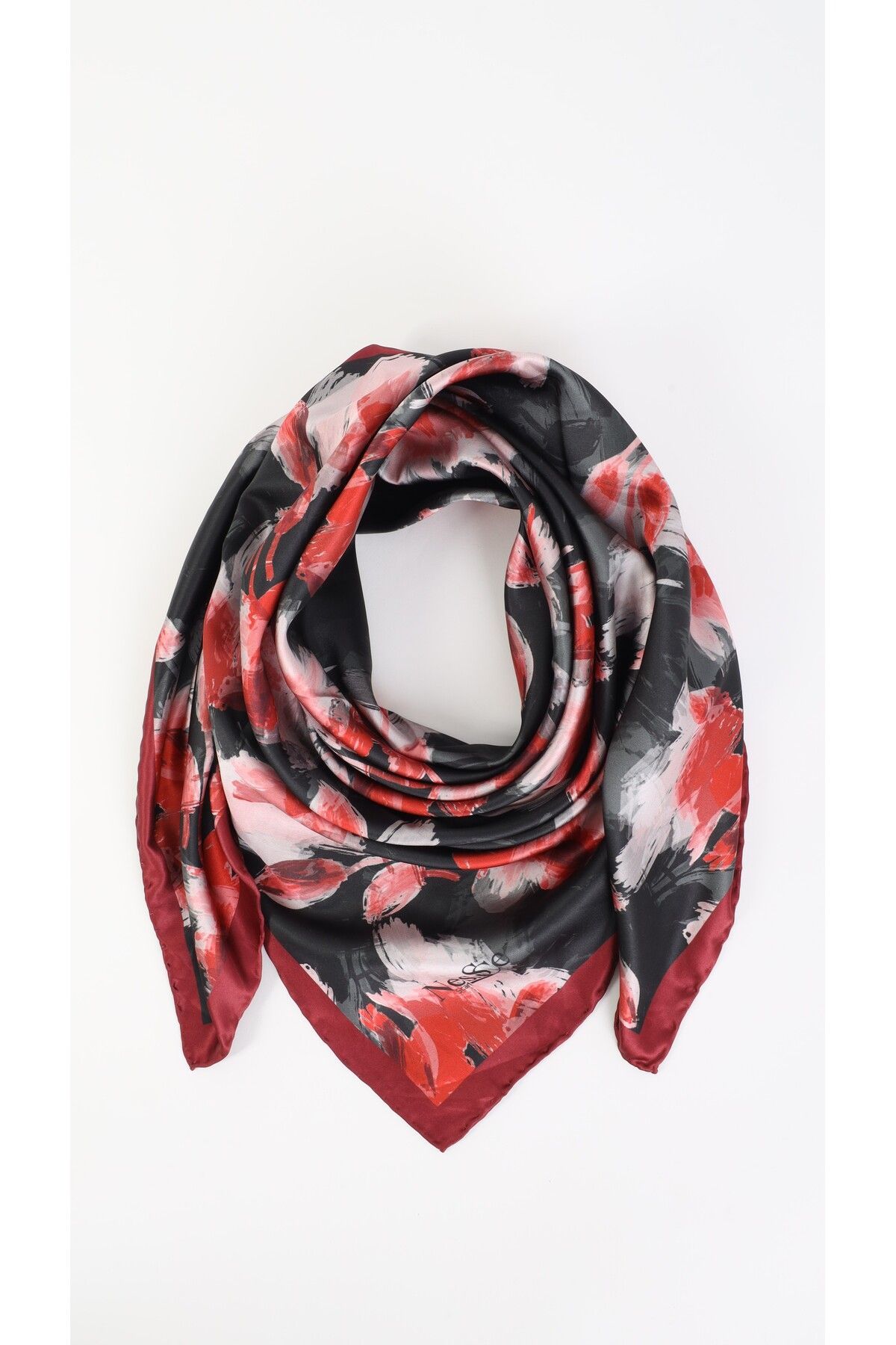 NESSCARF İthal İpek Saten Eşarp