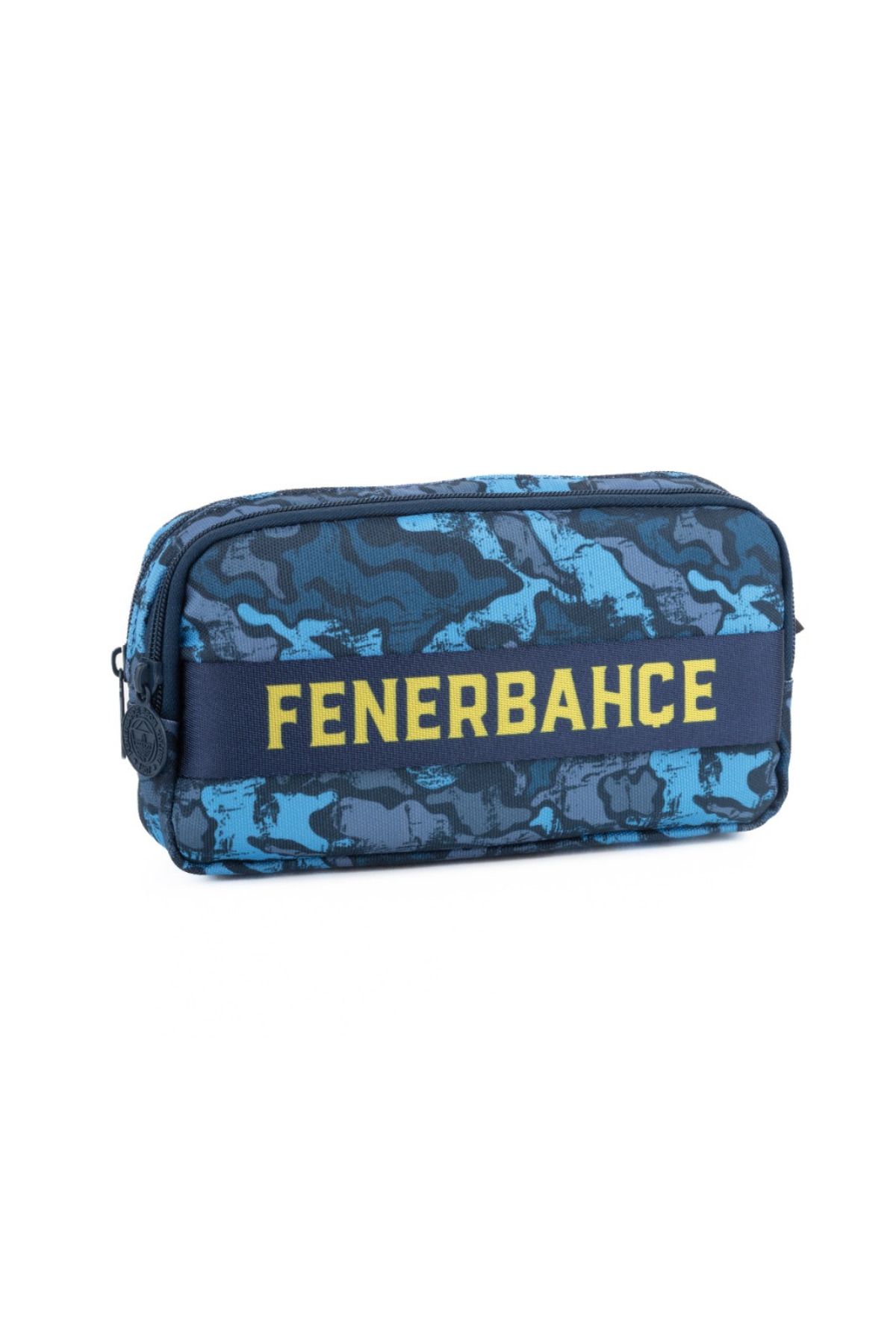 Fenerbahçe FB Lisanslı Logolu Fenerbahçe Kalemlik Çok Gözlü Kalem Çantası