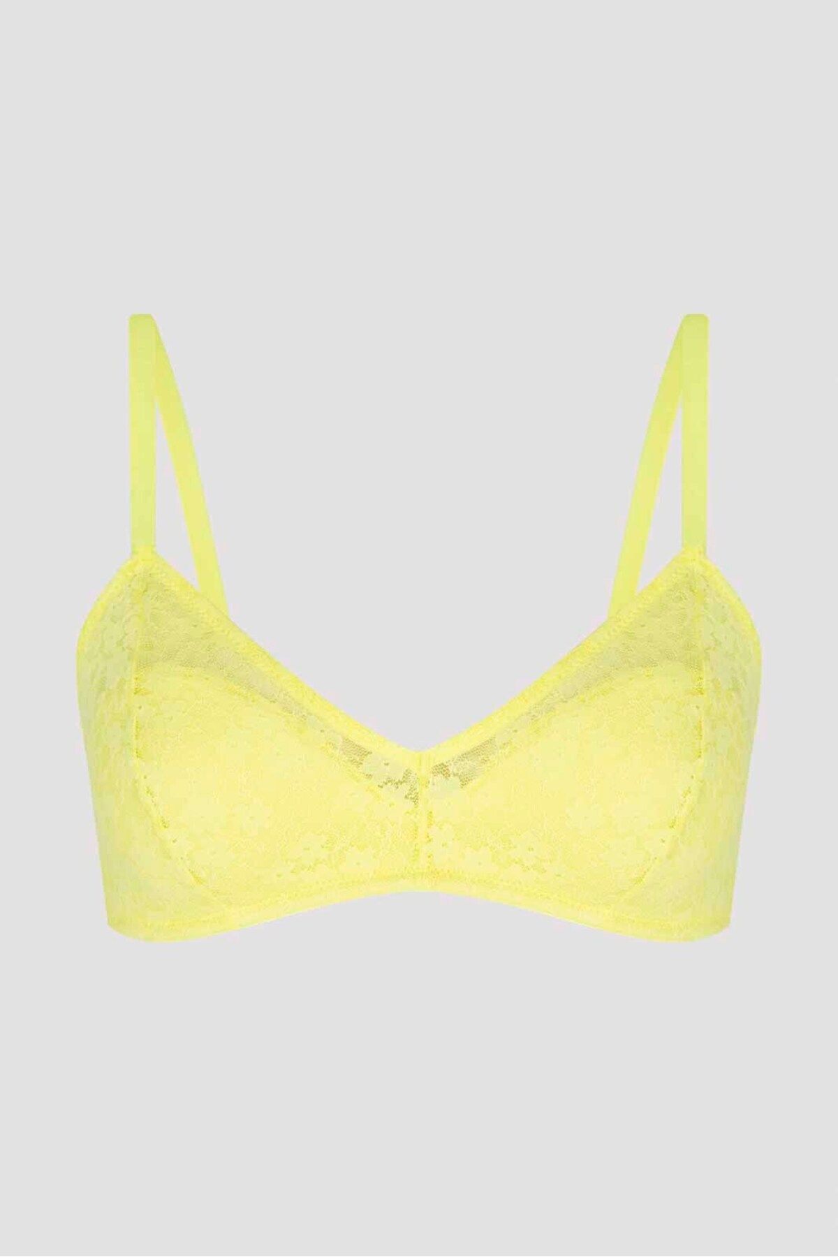 Penti-Tina Lace Lace Yellow Bra 4