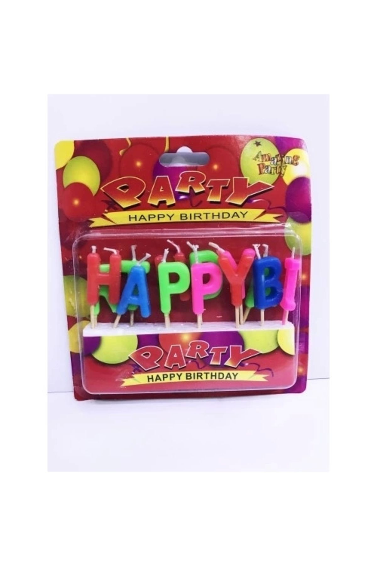 PRATİKOBA Renkli Happy Birthday Mum