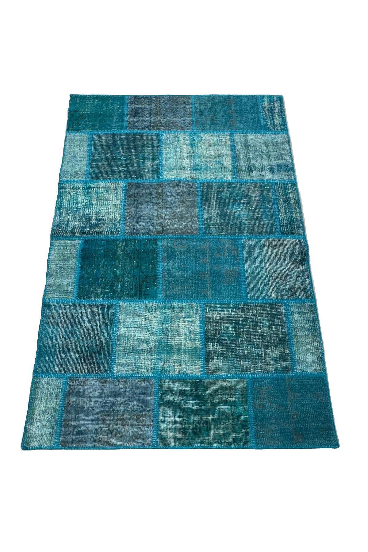 1001Rugs Patchwork El Halı 120 x 180