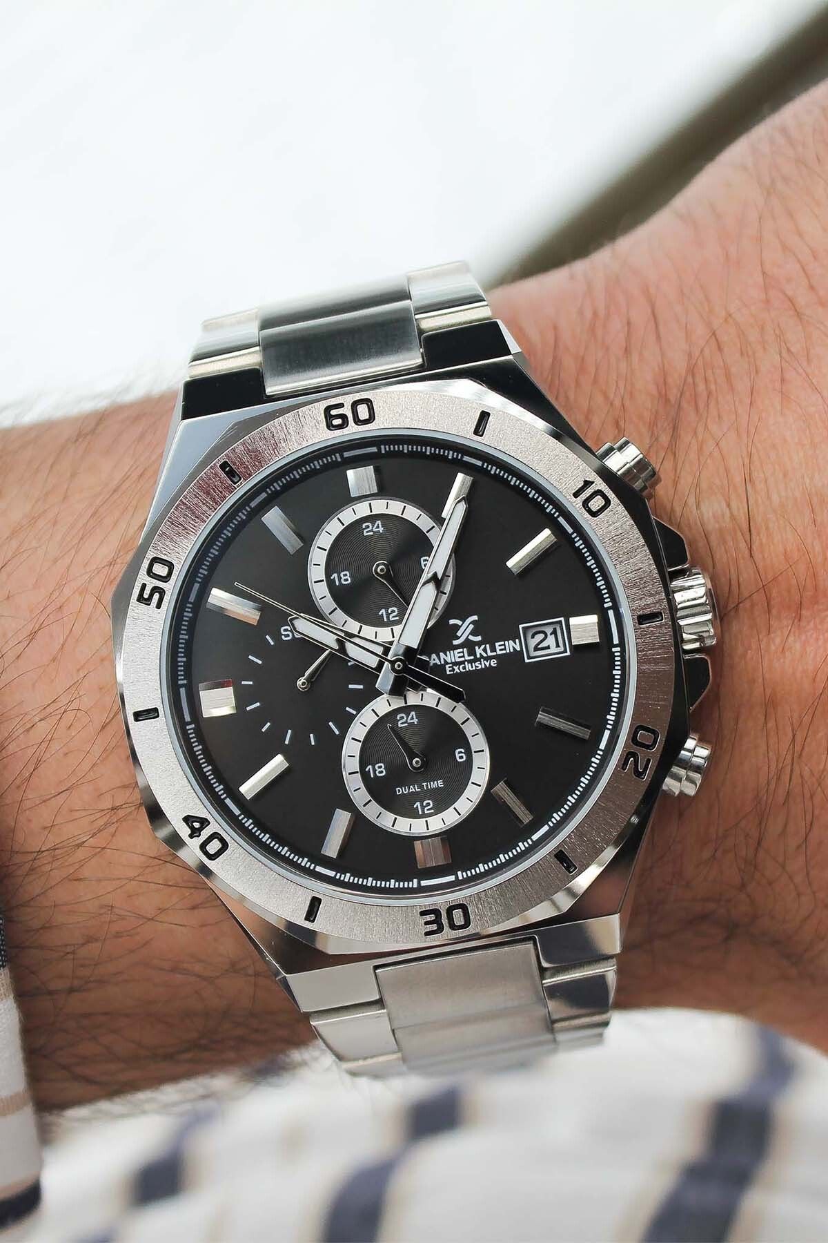Daniel Klein DK331684 Çelik Kordonlu Erkek Kol Saati