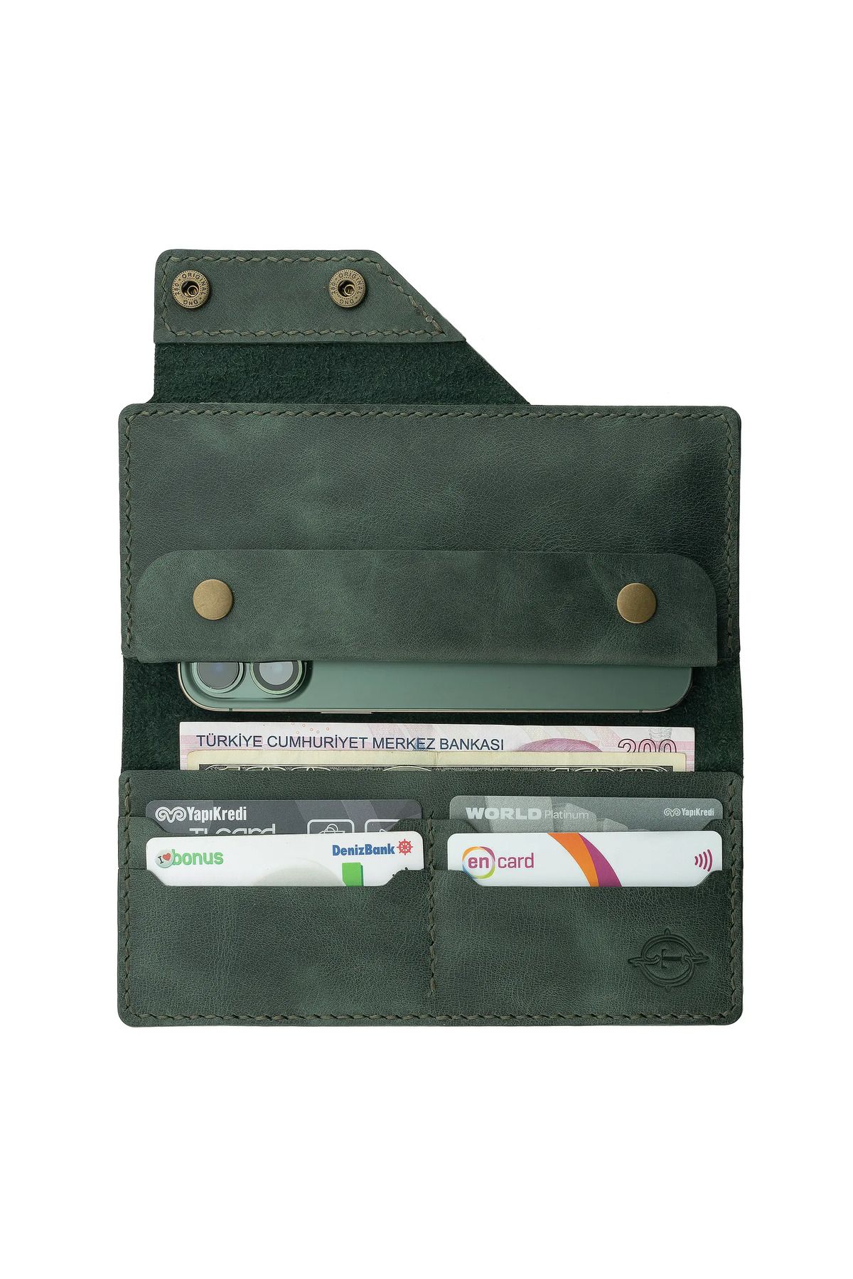 twingold Kişiselleştirilebilir Rainbow Dikey Çıtçıtlı Uzun Cüzdan