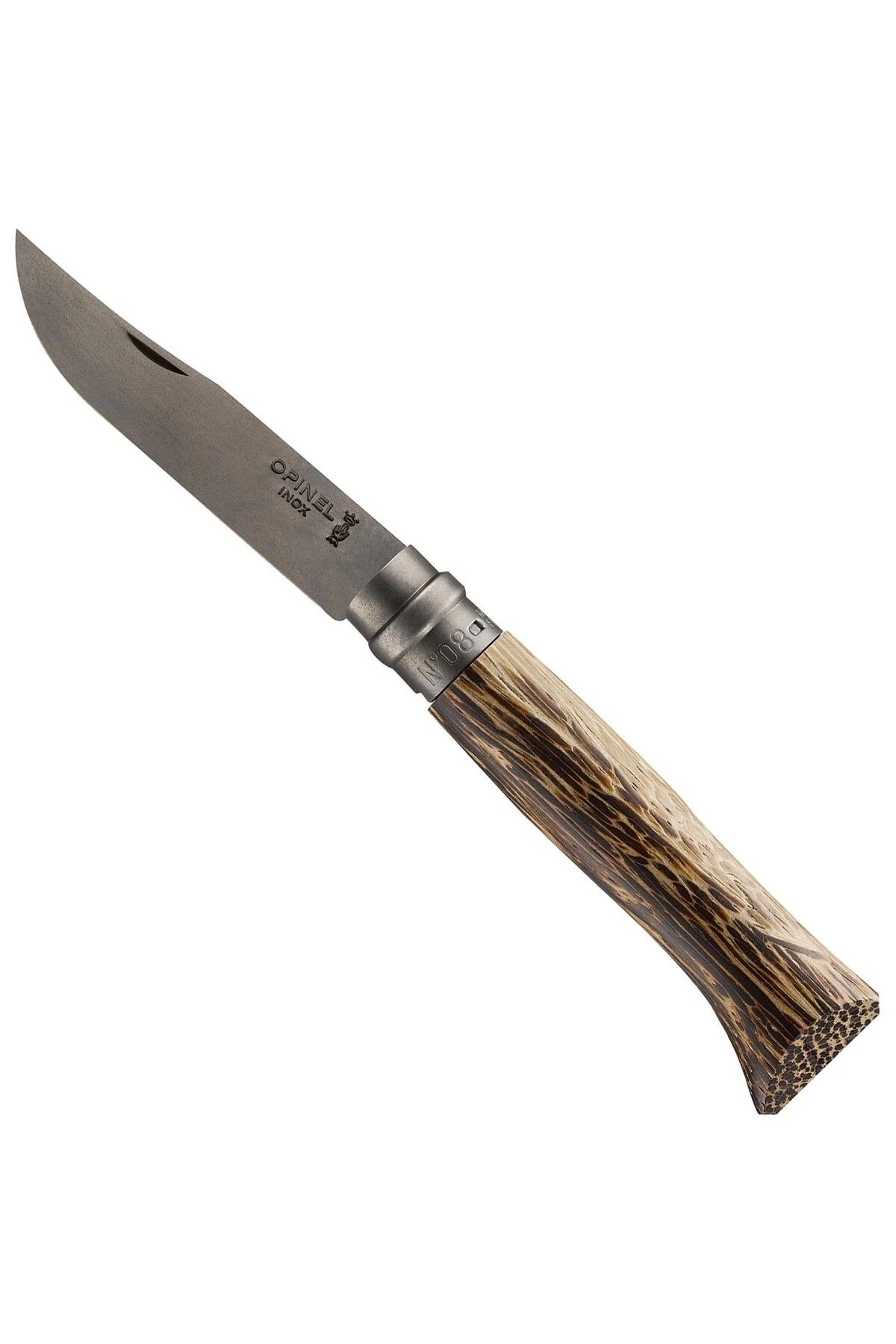 Opinel Palmier No 8 Guyana Ahşap Saplı Paslanmaz Çelik Çakı