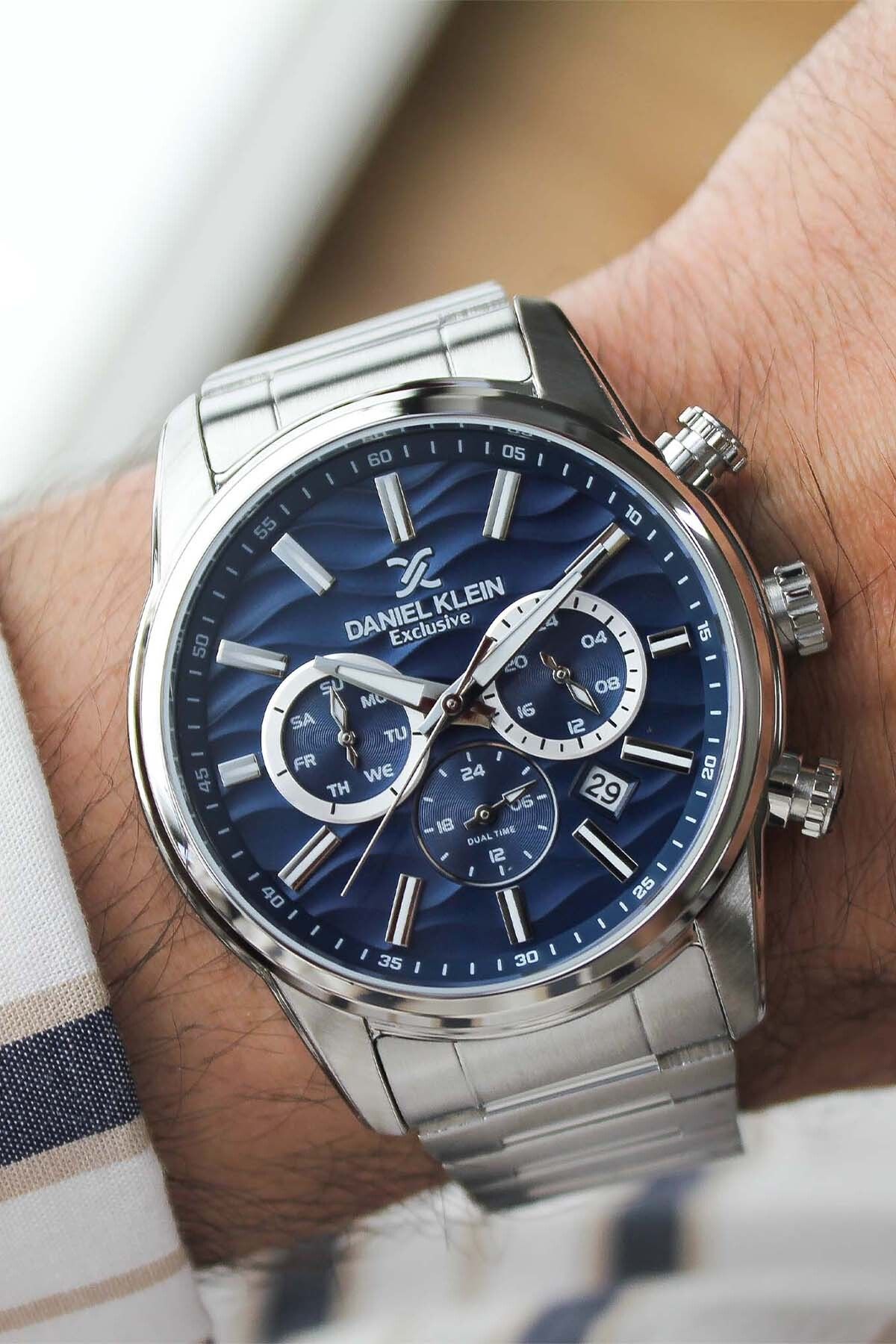 Daniel Klein Dk341720 Çelik Kordonlu Erkek Kol Saati