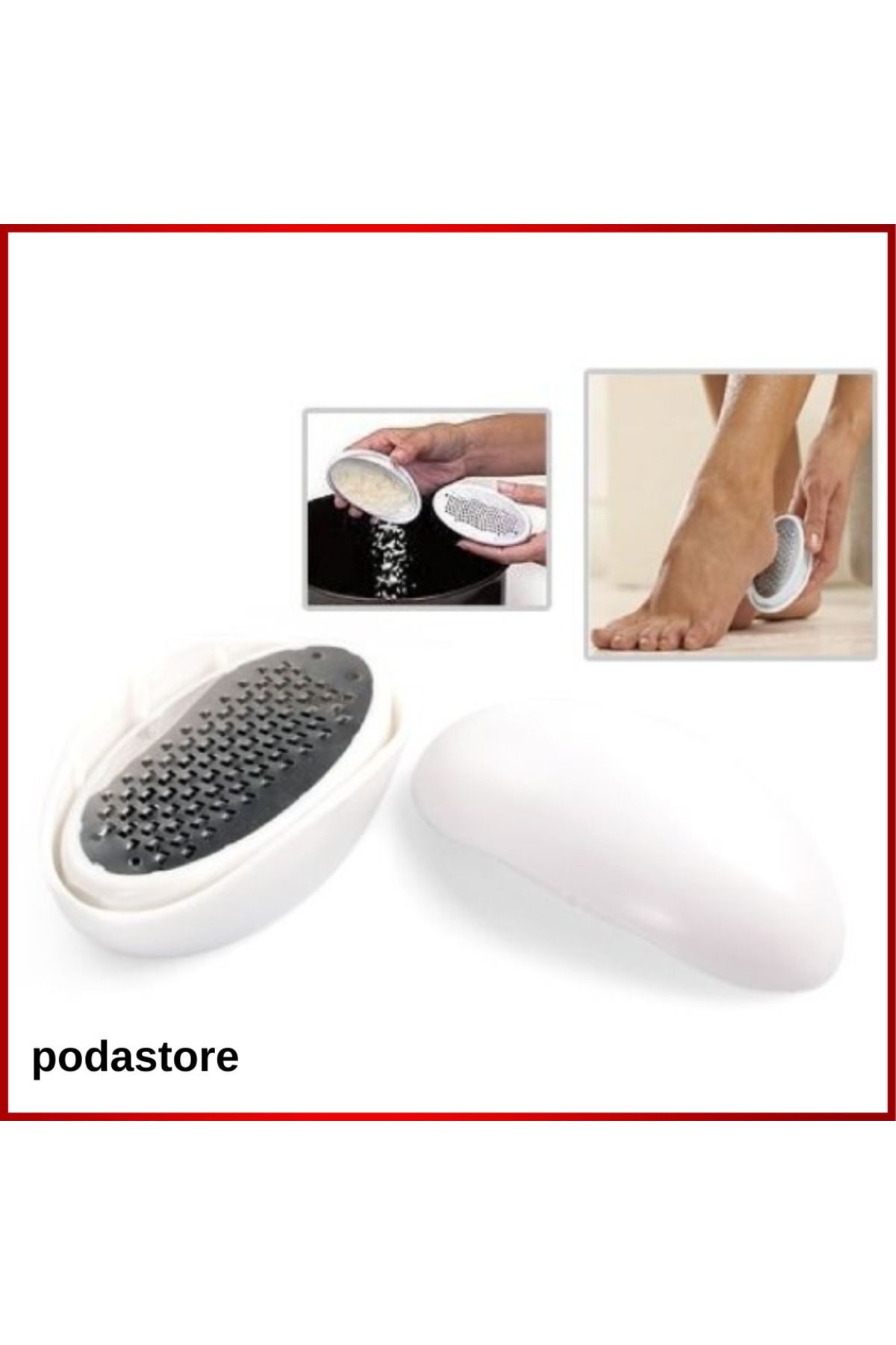 podastore Ergonomik Ayak Rendesi (Kolay Temizlikli)