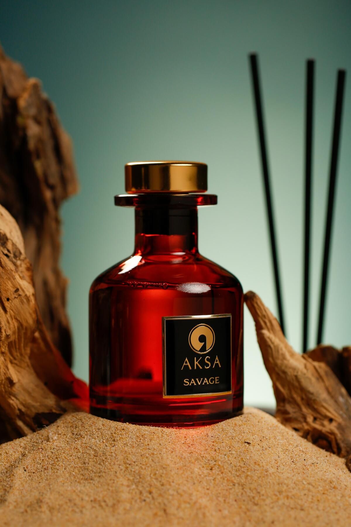 AKSA ESANS Lüks "SAVAGE" Çubuklu Oda Kokusu 120 ml