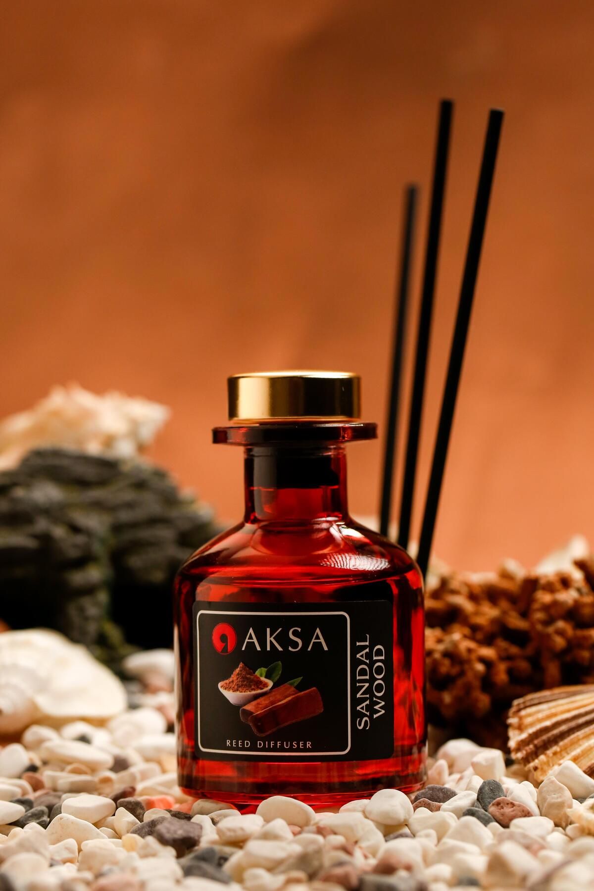 AKSA ESANS Melez "Sandal Ağacı" Çubuklu Oda Kokusu 120 ml
