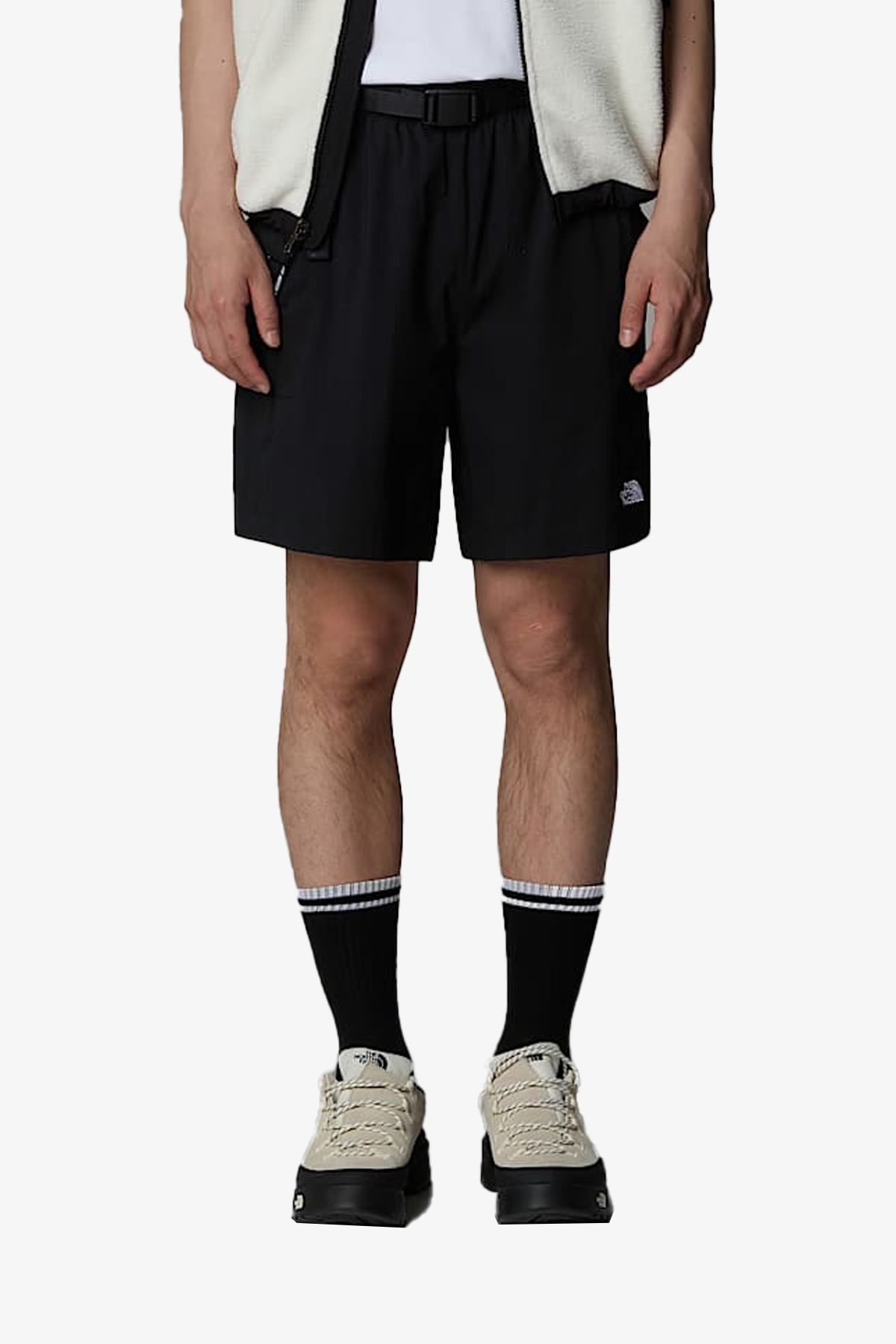 THE NORTH FACE M Class V Pathfınder Belted - 7 Erkek Siyah Şort NF0A8BHVJK31