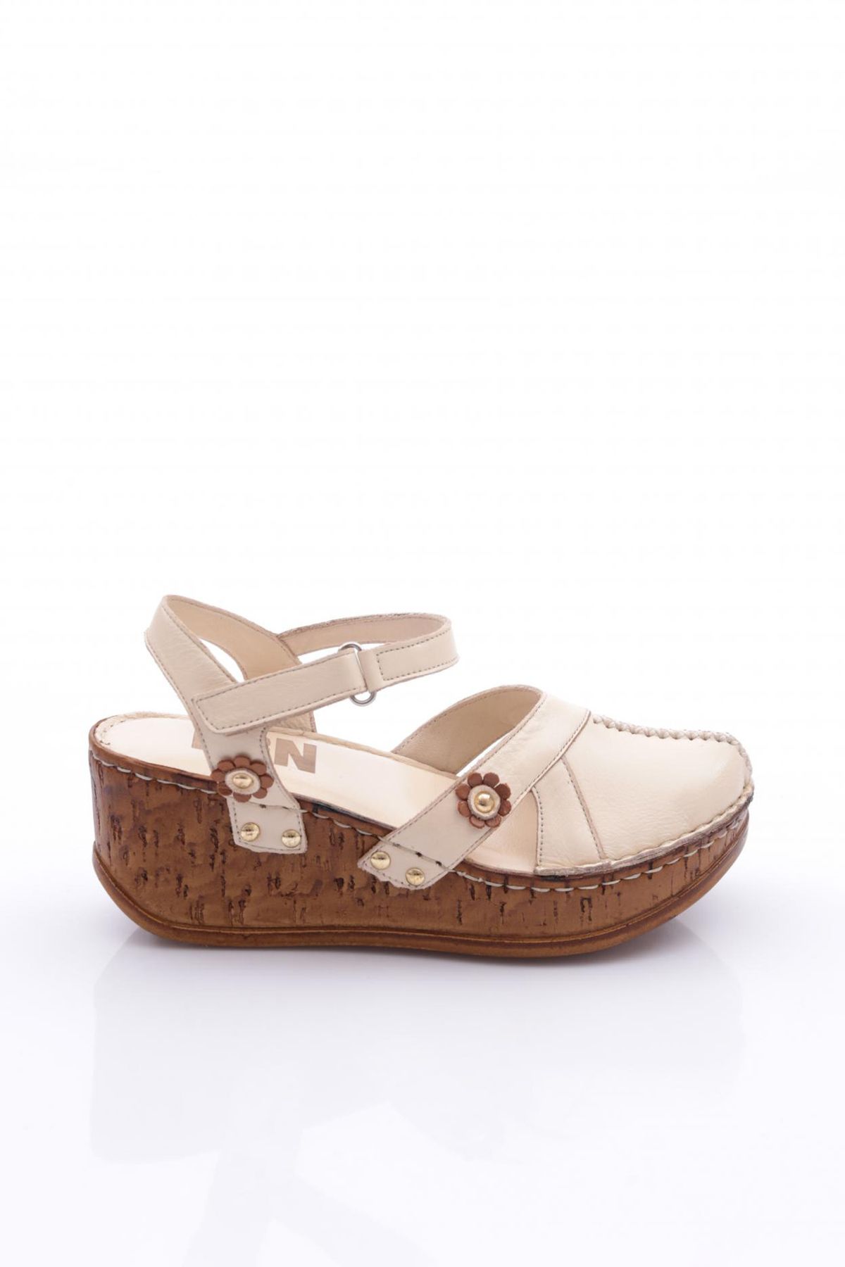 DGN 217-2064 Kadin Mega Kalin Taban Sandalet
