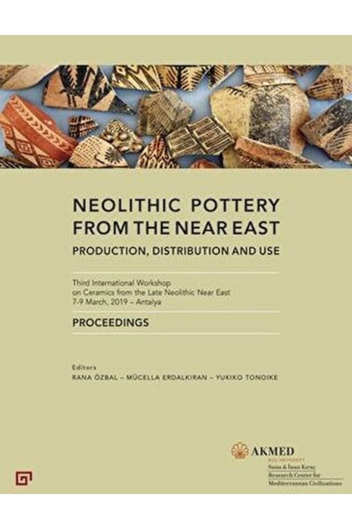 Destek Yayınları Neolıthıc Pottery From The Near East
