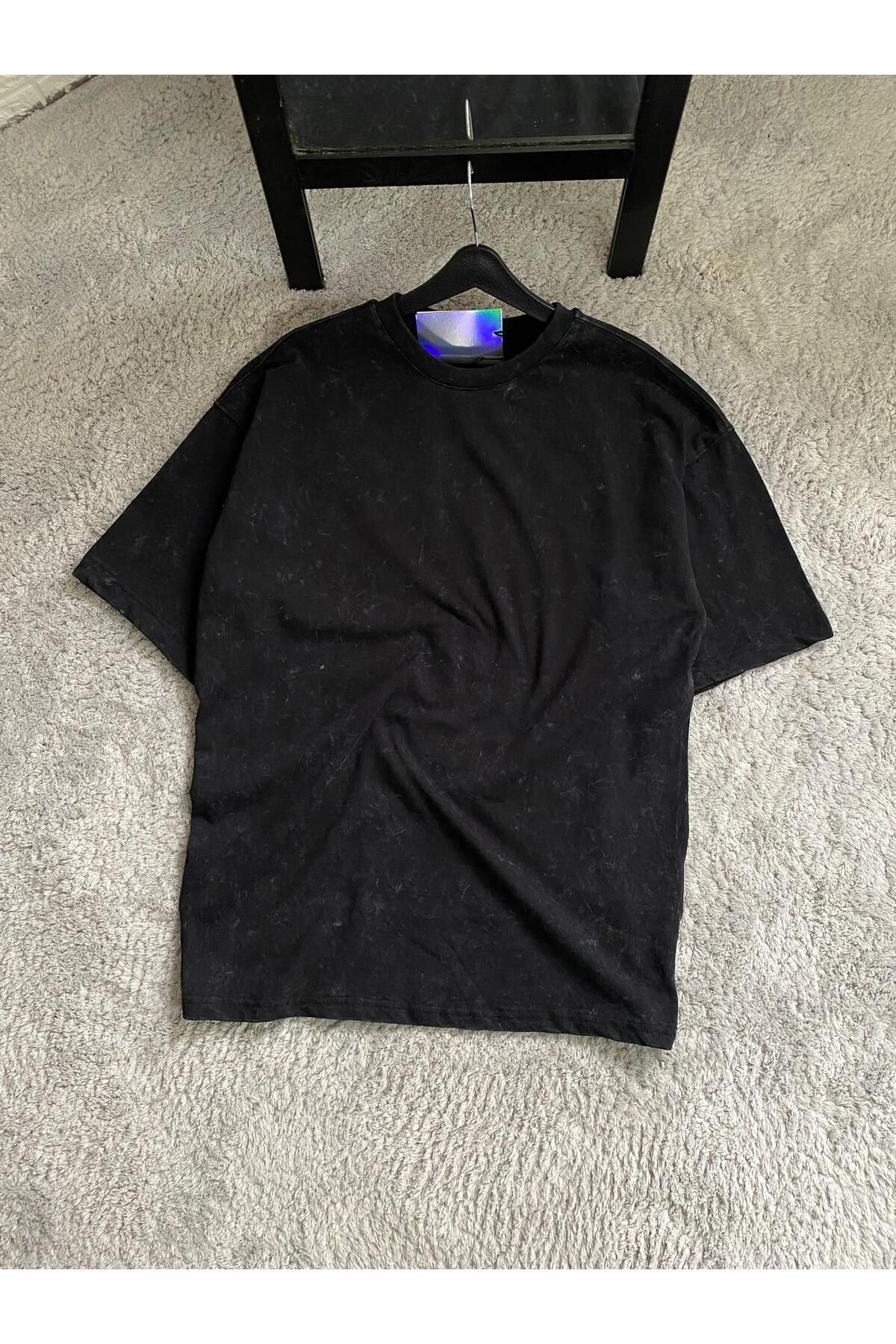MODA YIKAMALI OVERSIZE T-SHIRT