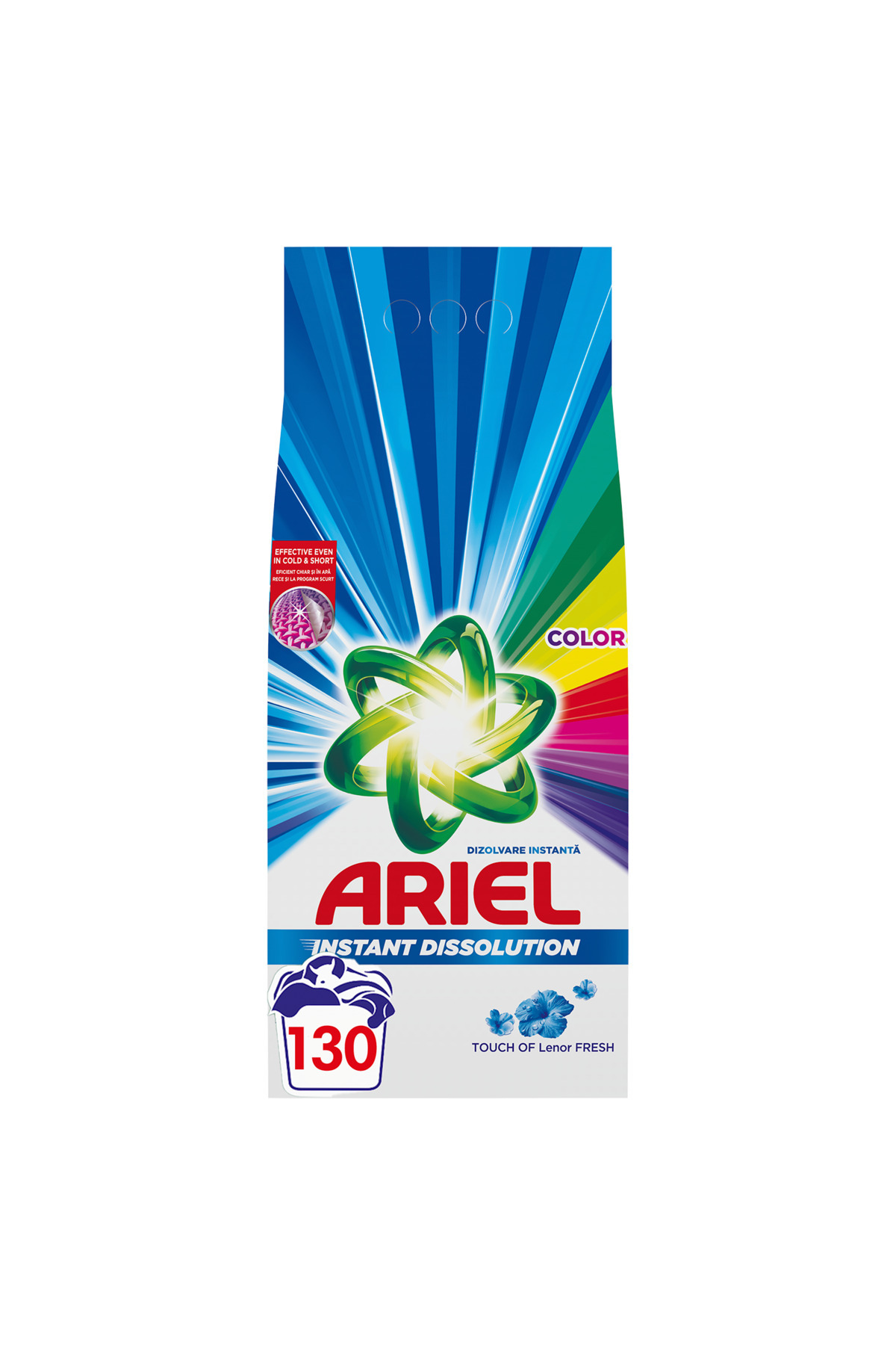Ariel Detergent De Rufe Pudra Ariel Touch Of Lenor Fresh Color - One Size