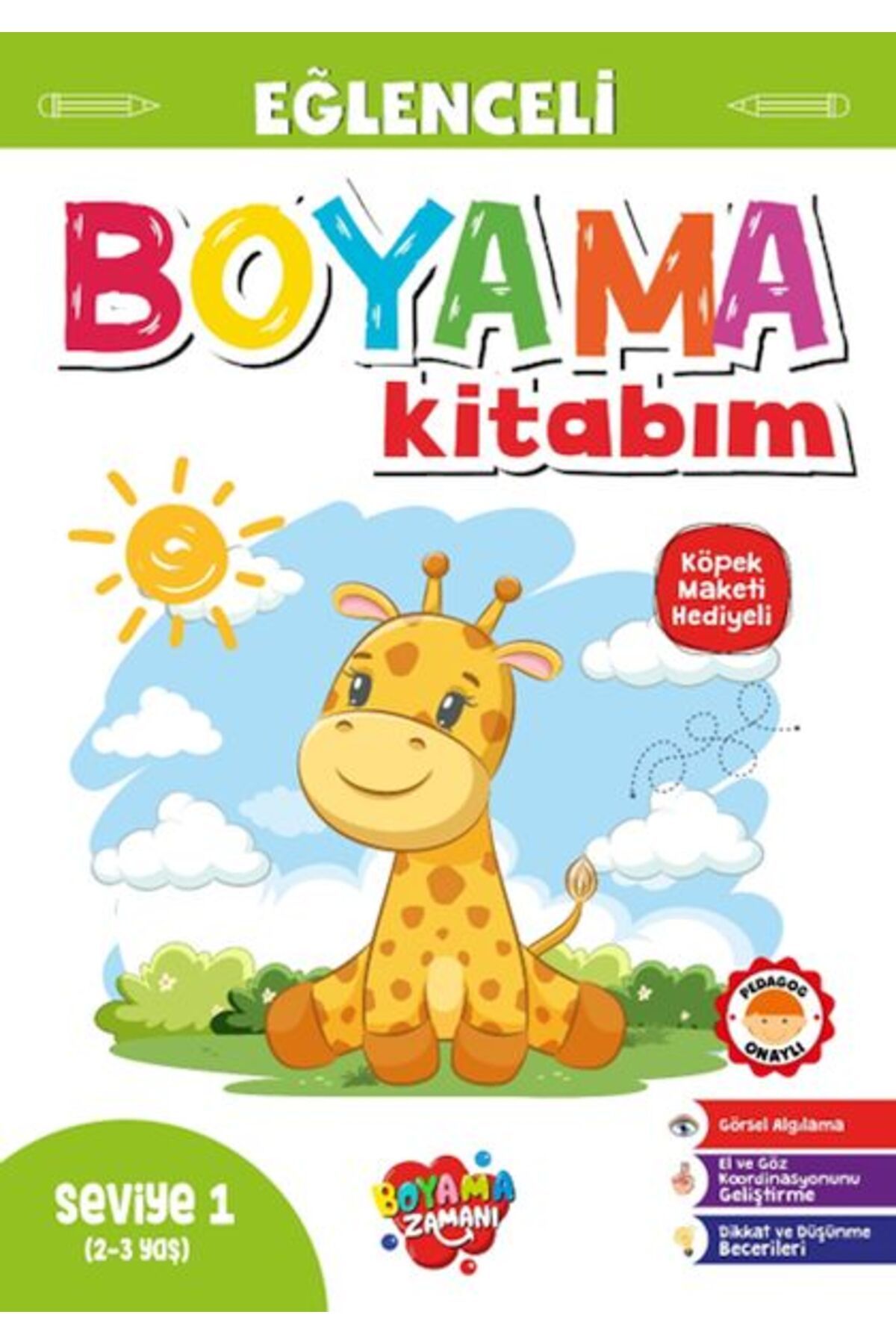 BOYAMA ZAMANI Eğlenceli Boyama Seviye 1 23 Yaş