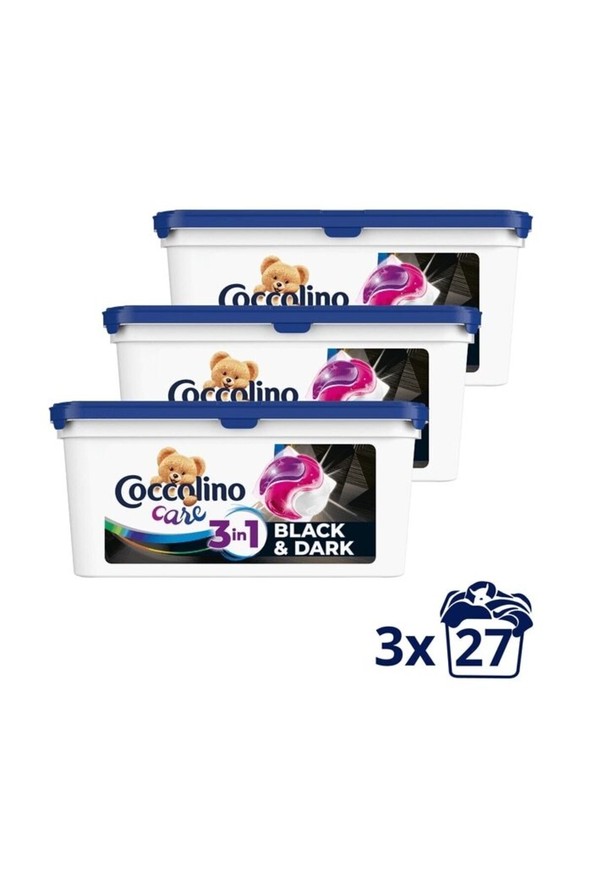 Coccolino Detergent De Rufe Capsula Coccolino Care Black - One Size