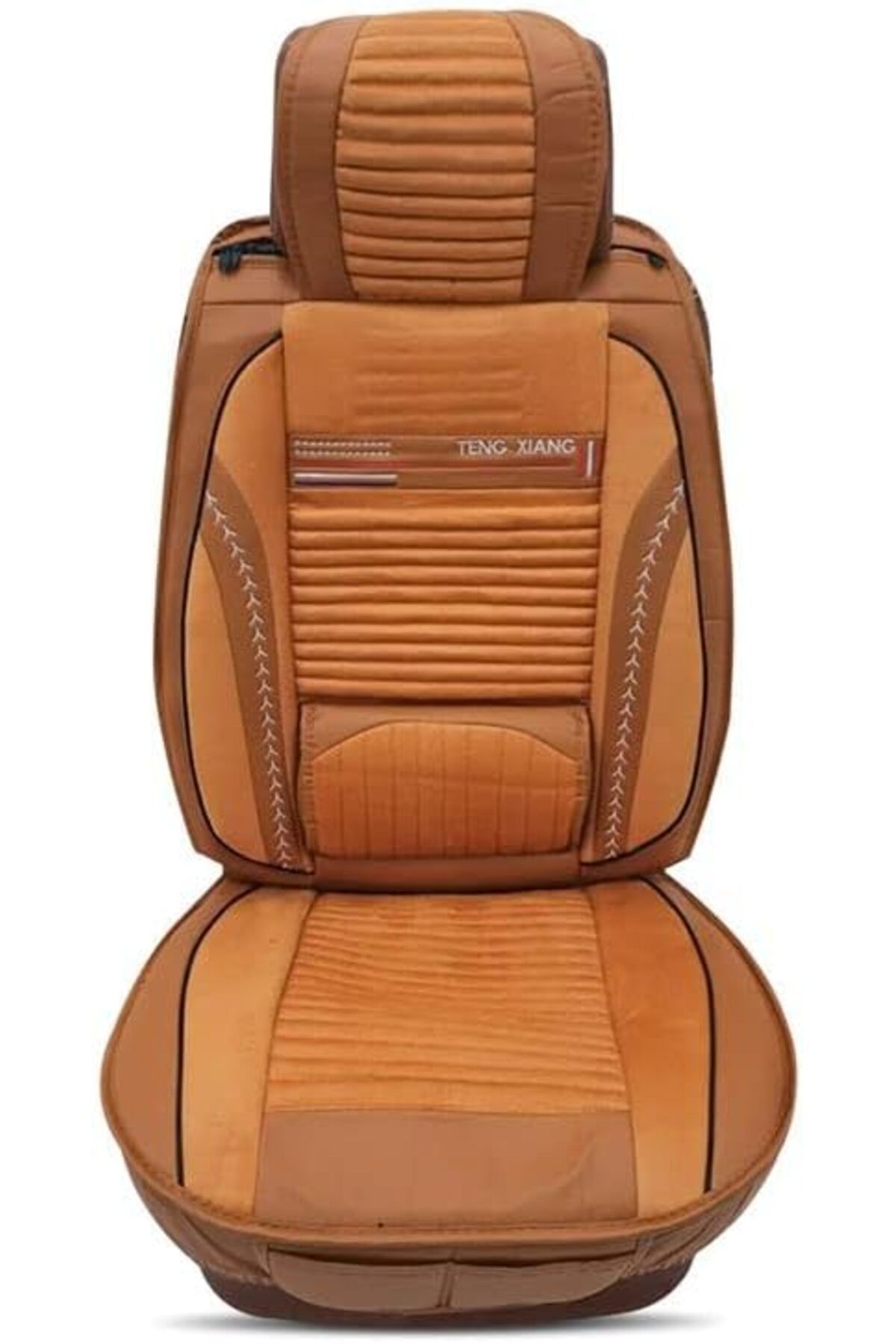 Generic-Seat Cover Cushion For Front Seat High Quality Rexine Premium Version Universal 2 Pcs Set 5