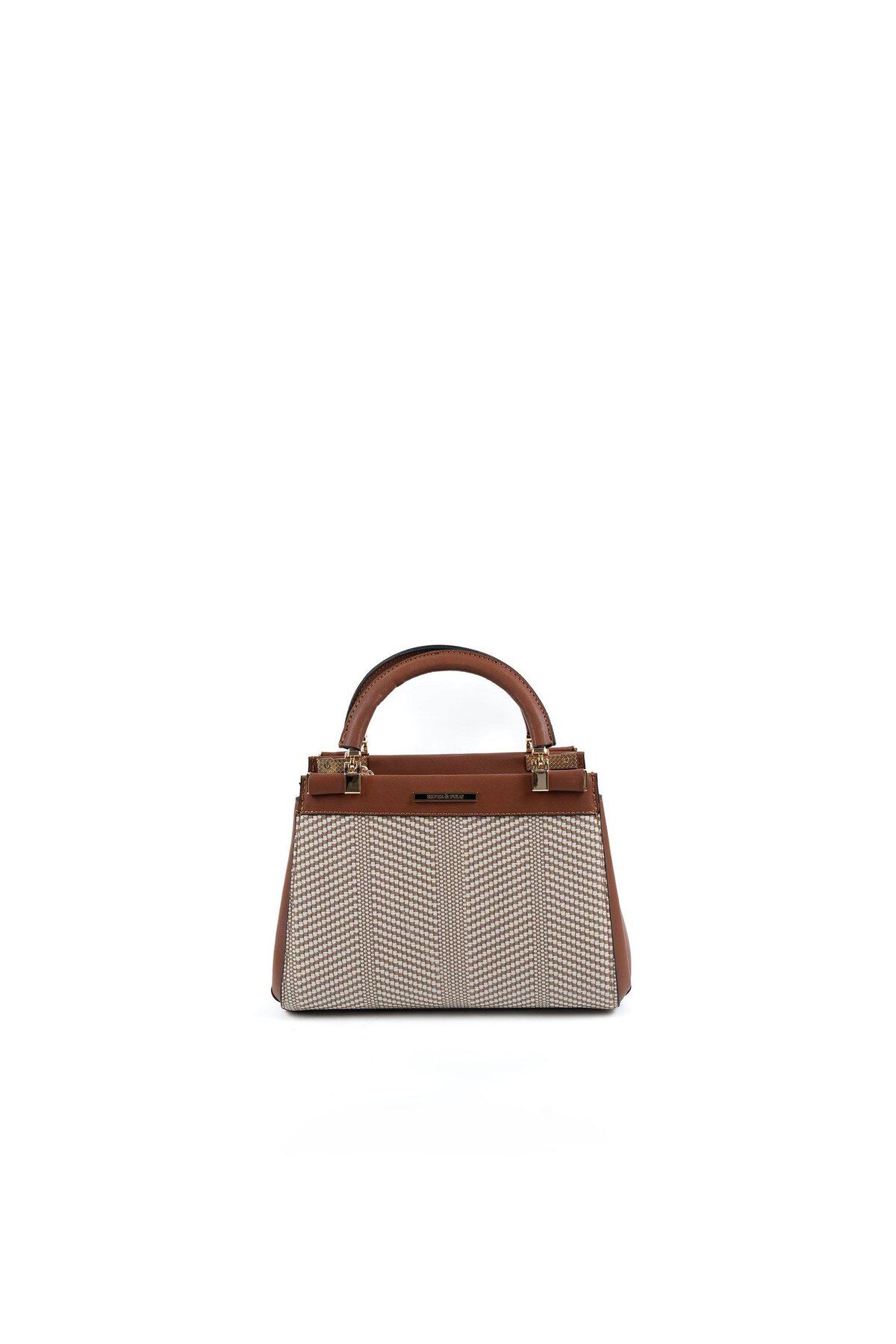 Silver Polo Silver & Polo Bej - Taba SP1193 Kadın El Çantası