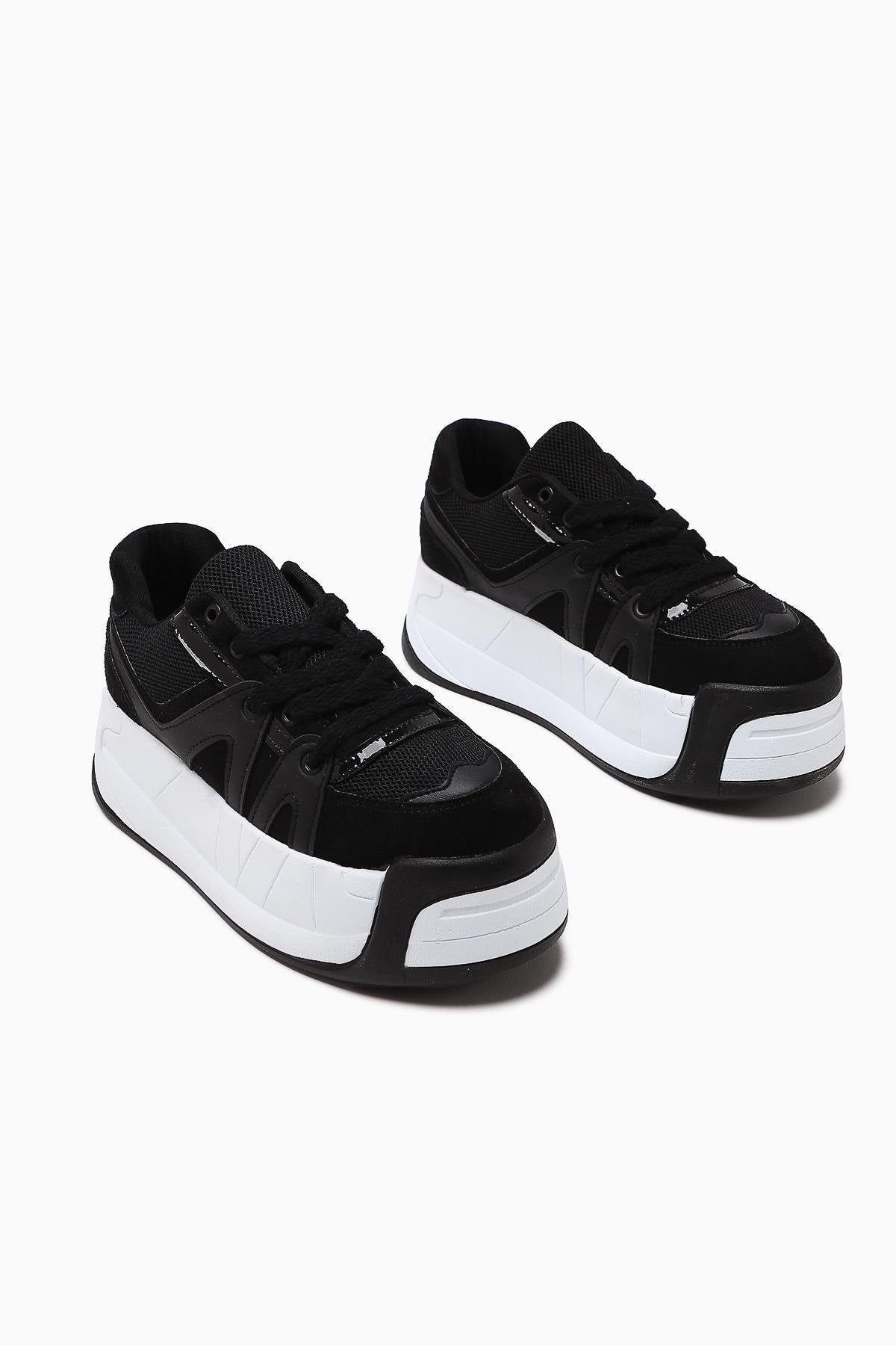 palatti shoes Kalın Taban Kadın Sneaker